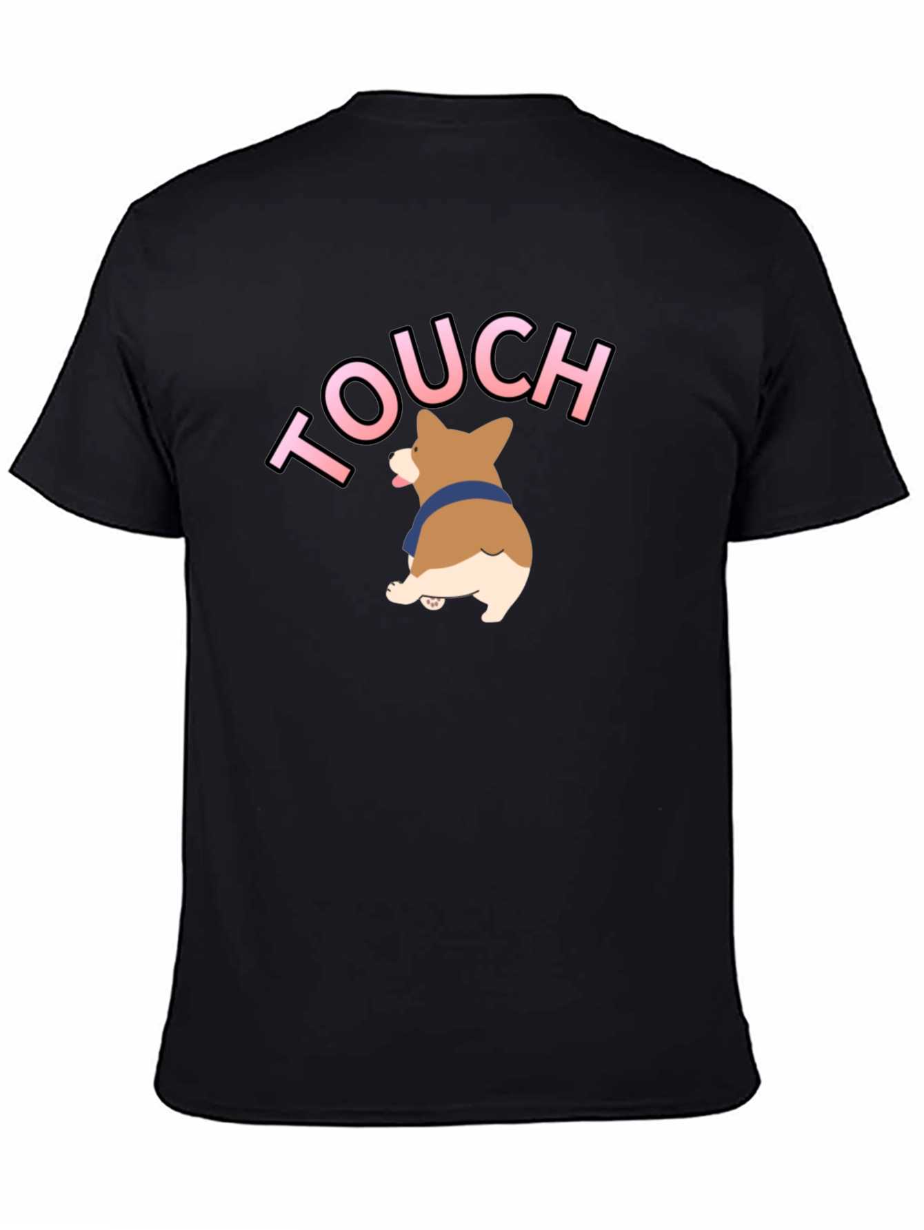 Corgi Touch T-Shirt – Cute Dog Lover Graphic Tee