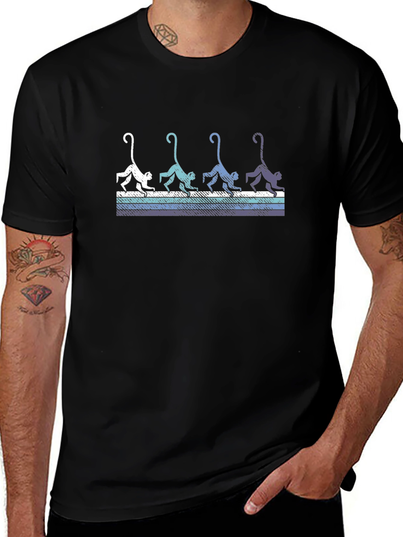 Monkey Abbey Road T-Shirt