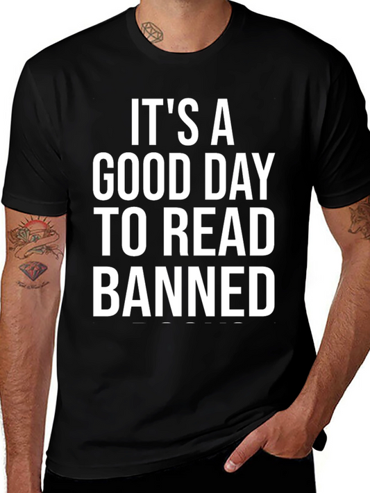 Read Banned Books Graphic Tee - Black