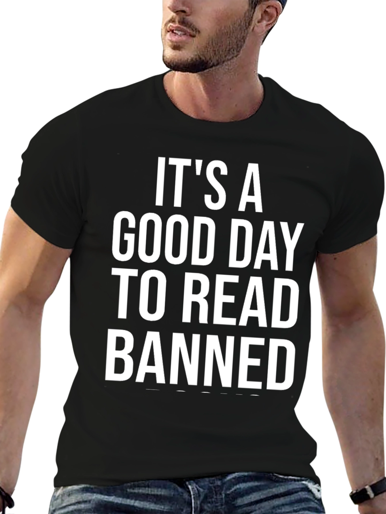 Read Banned Books Graphic Tee - Black