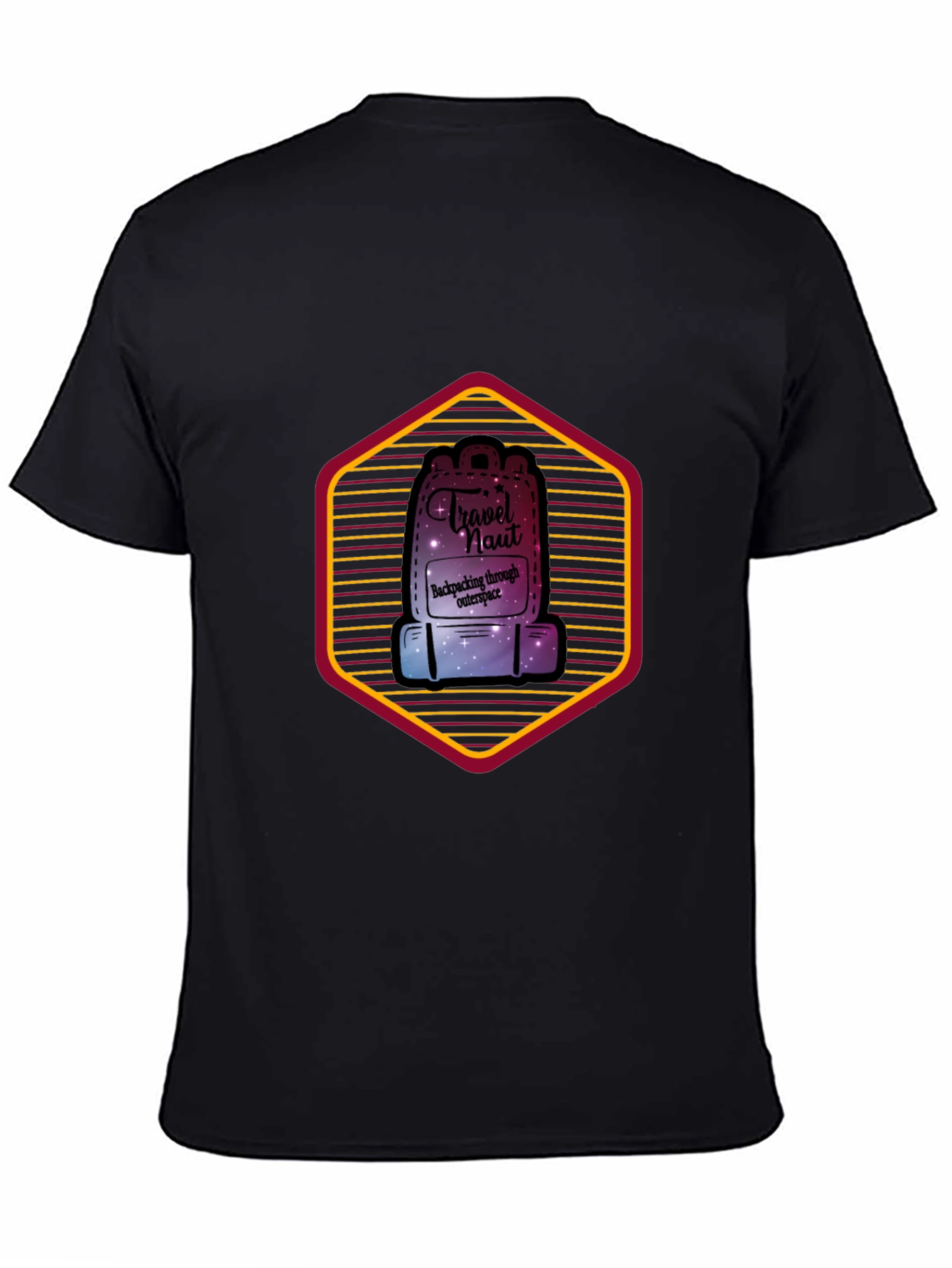 Travel Naut T-Shirt: Backpacking Through Outer Space Design
