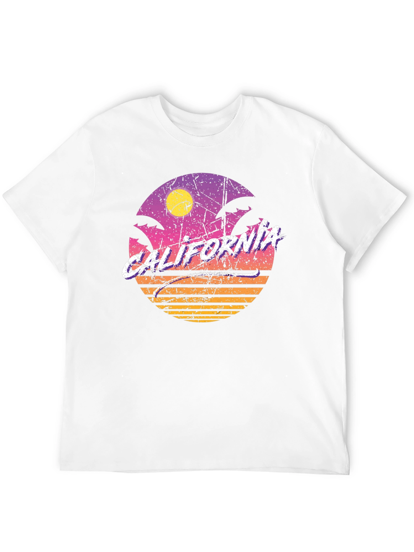 Retro California Sunset T-Shirt