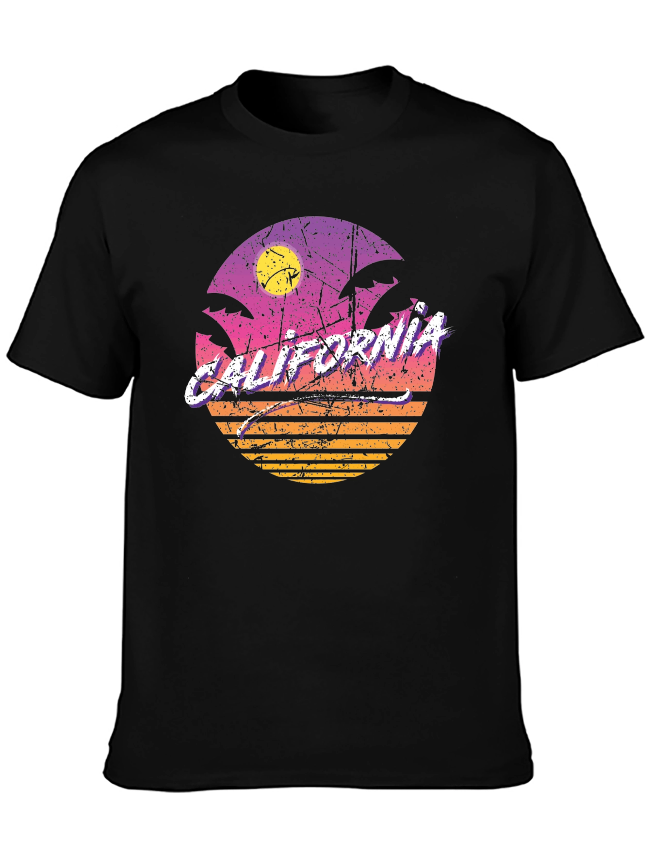 Retro California Sunset T-Shirt