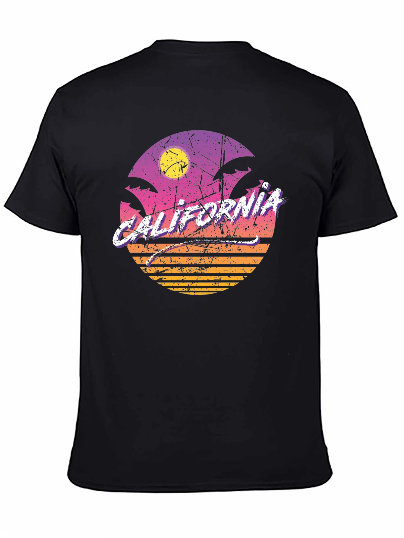 Retro California Sunset T-Shirt