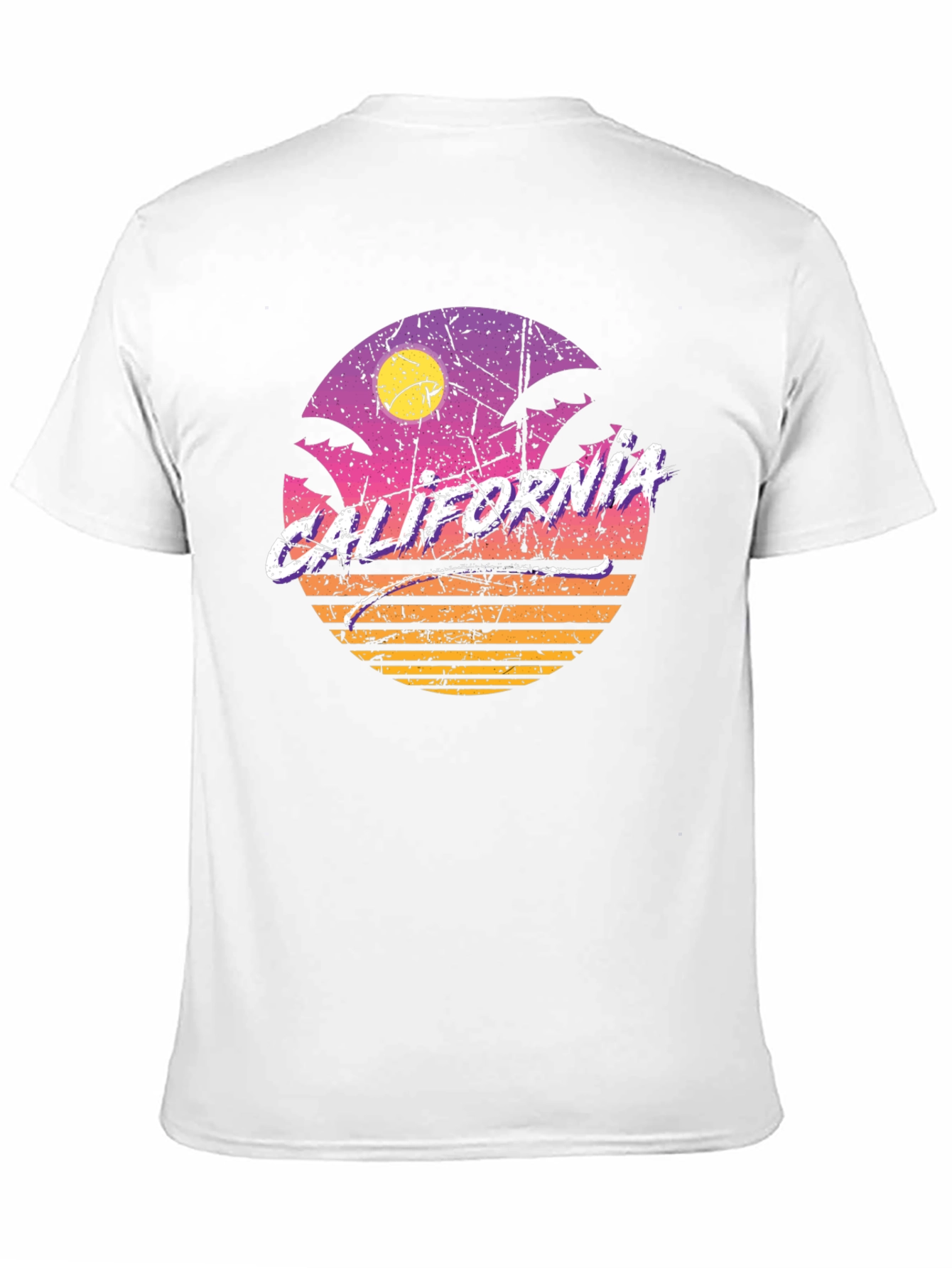 Retro California Sunset T-Shirt