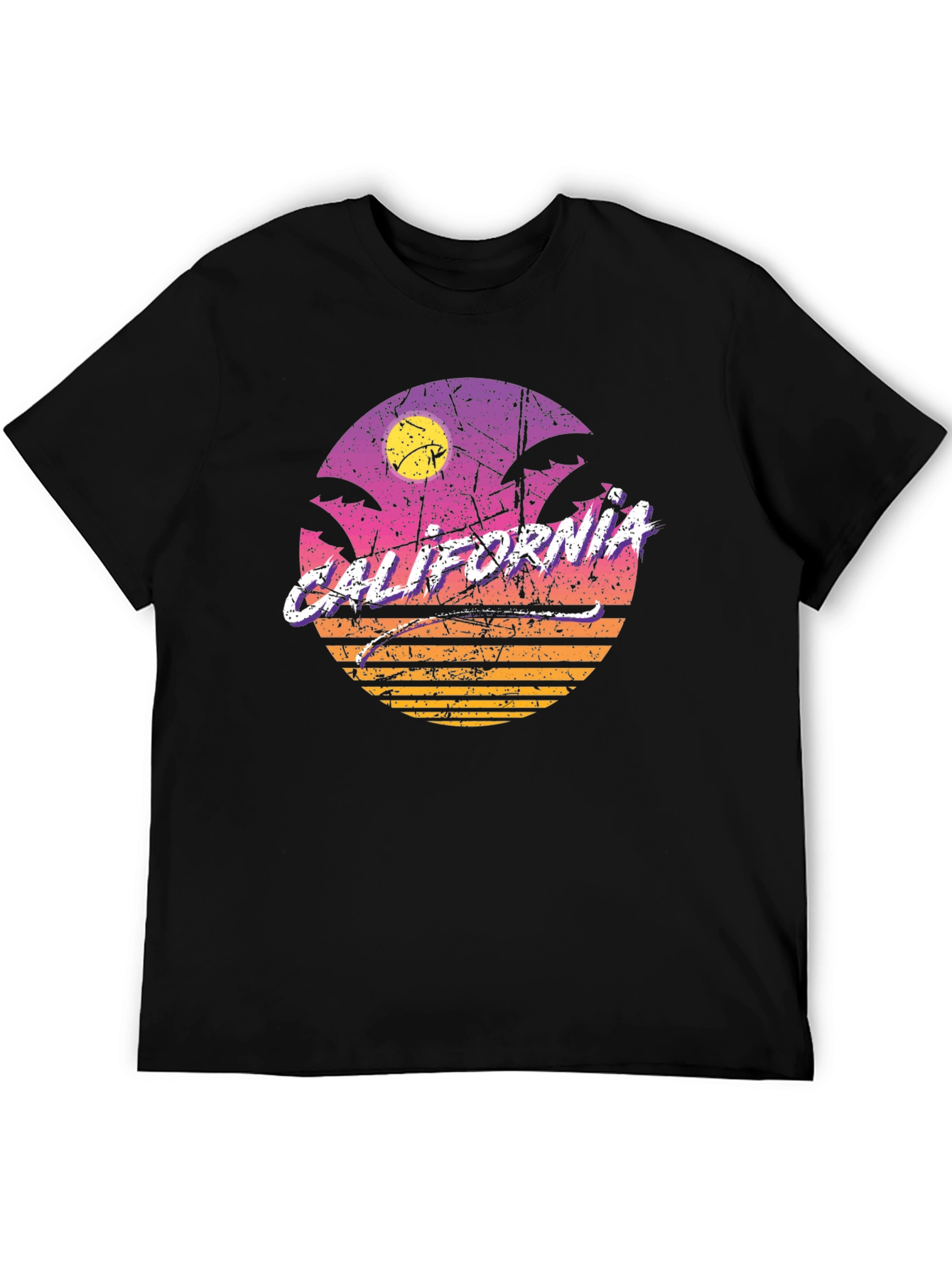 Retro California Sunset T-Shirt