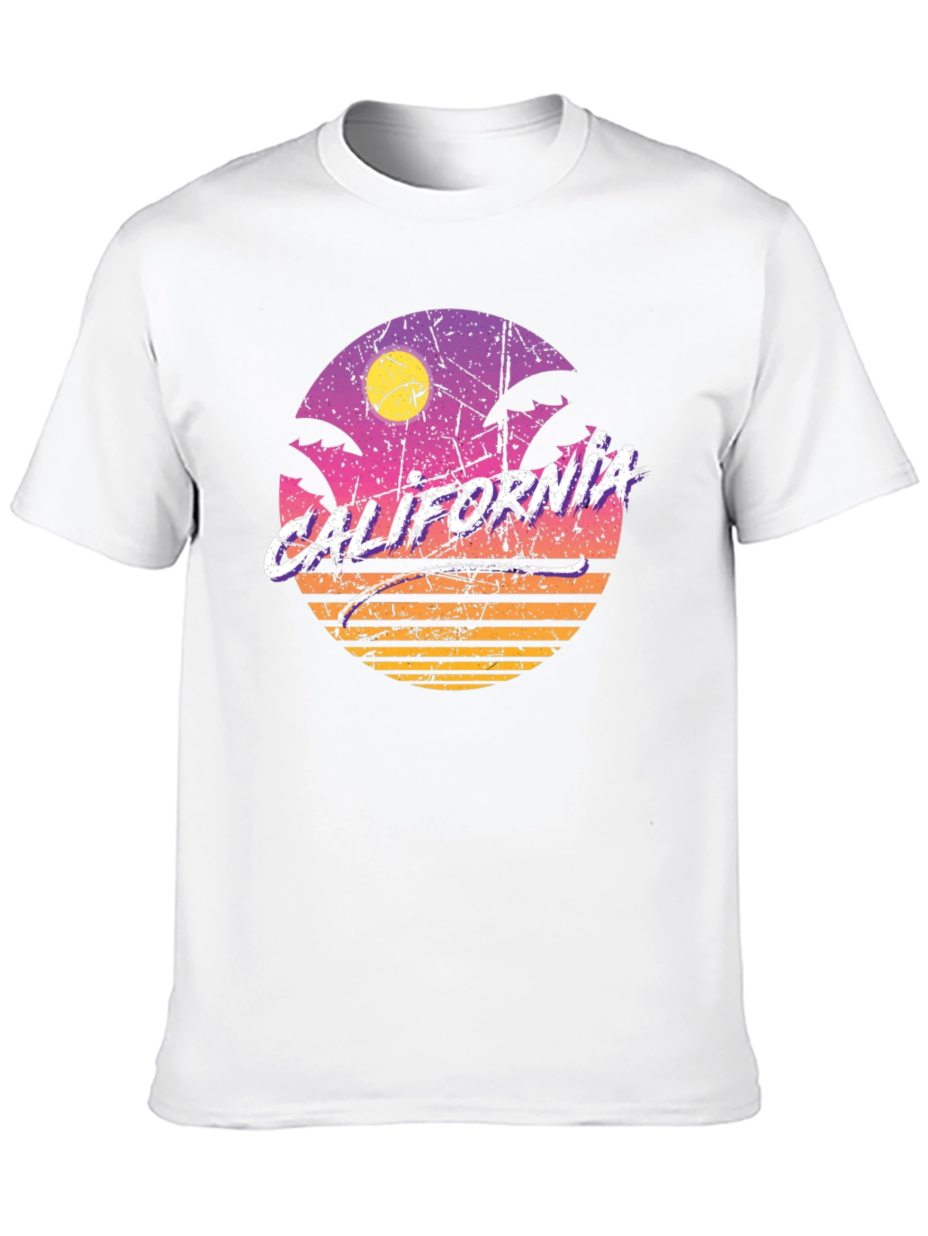 Retro California Sunset T-Shirt