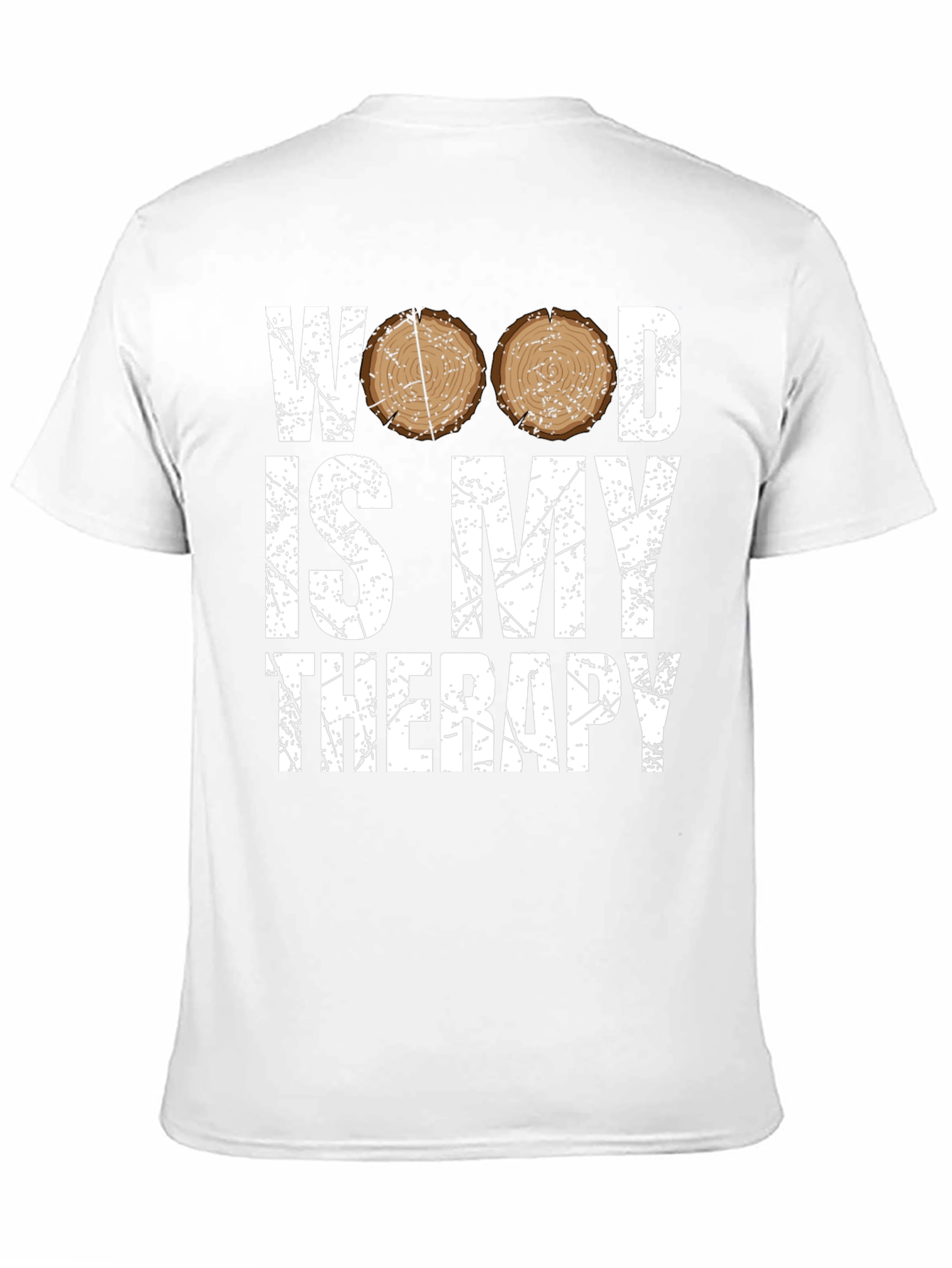 Wood Is My Therapy Graphic T-Shirt