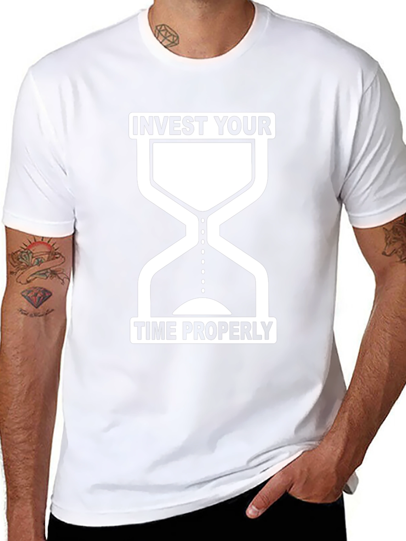 Invest Time Properly Graphic Tee