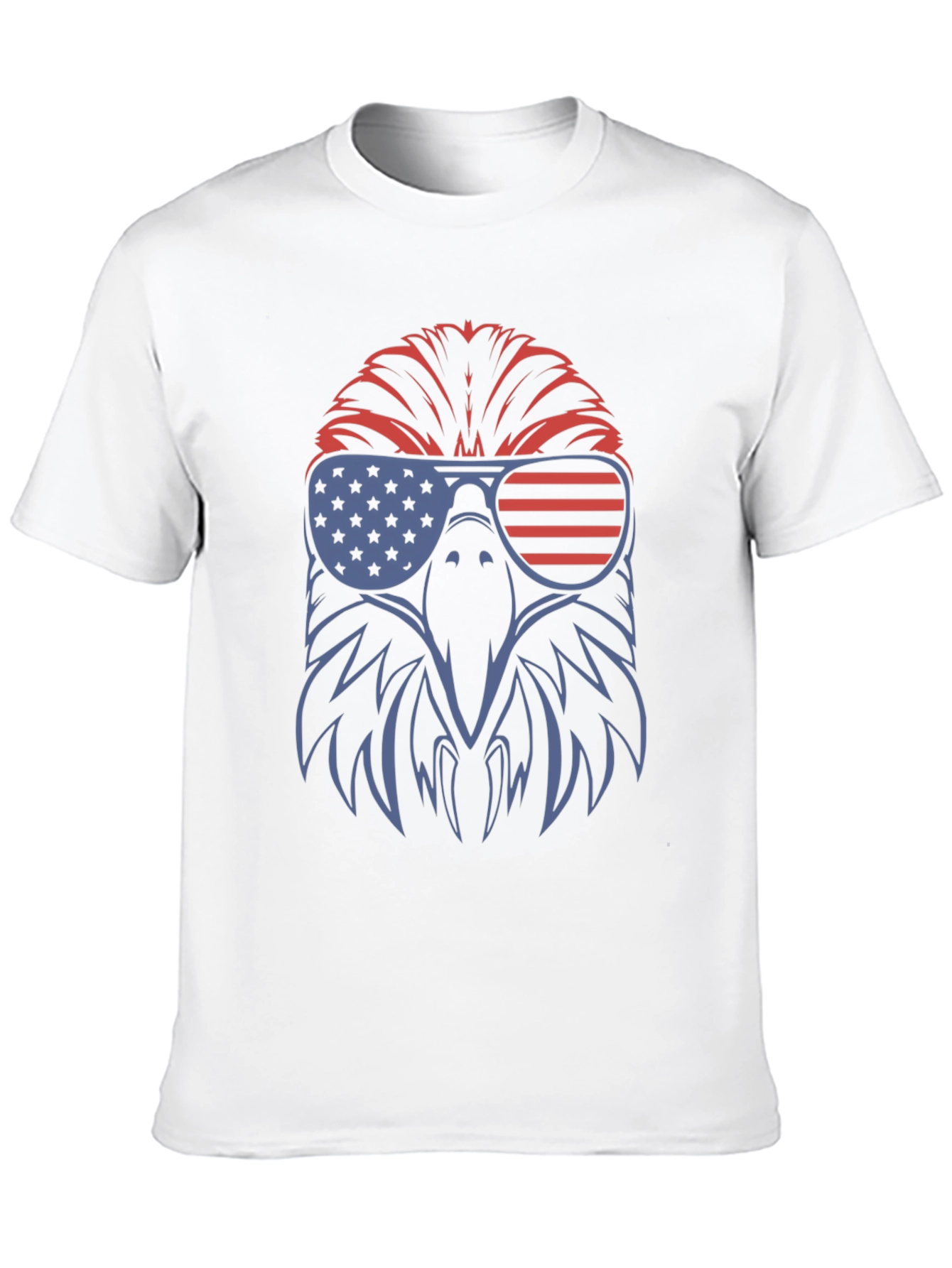 USA Eagle Graphic Tee - Patriotic Pride