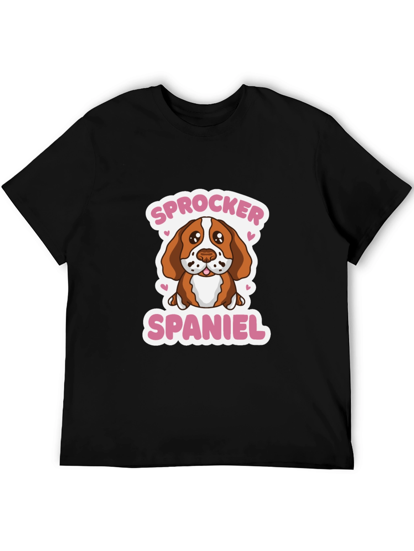 Sprocker Spaniel Dog Graphic Tee - Cute Puppy T-Shirt