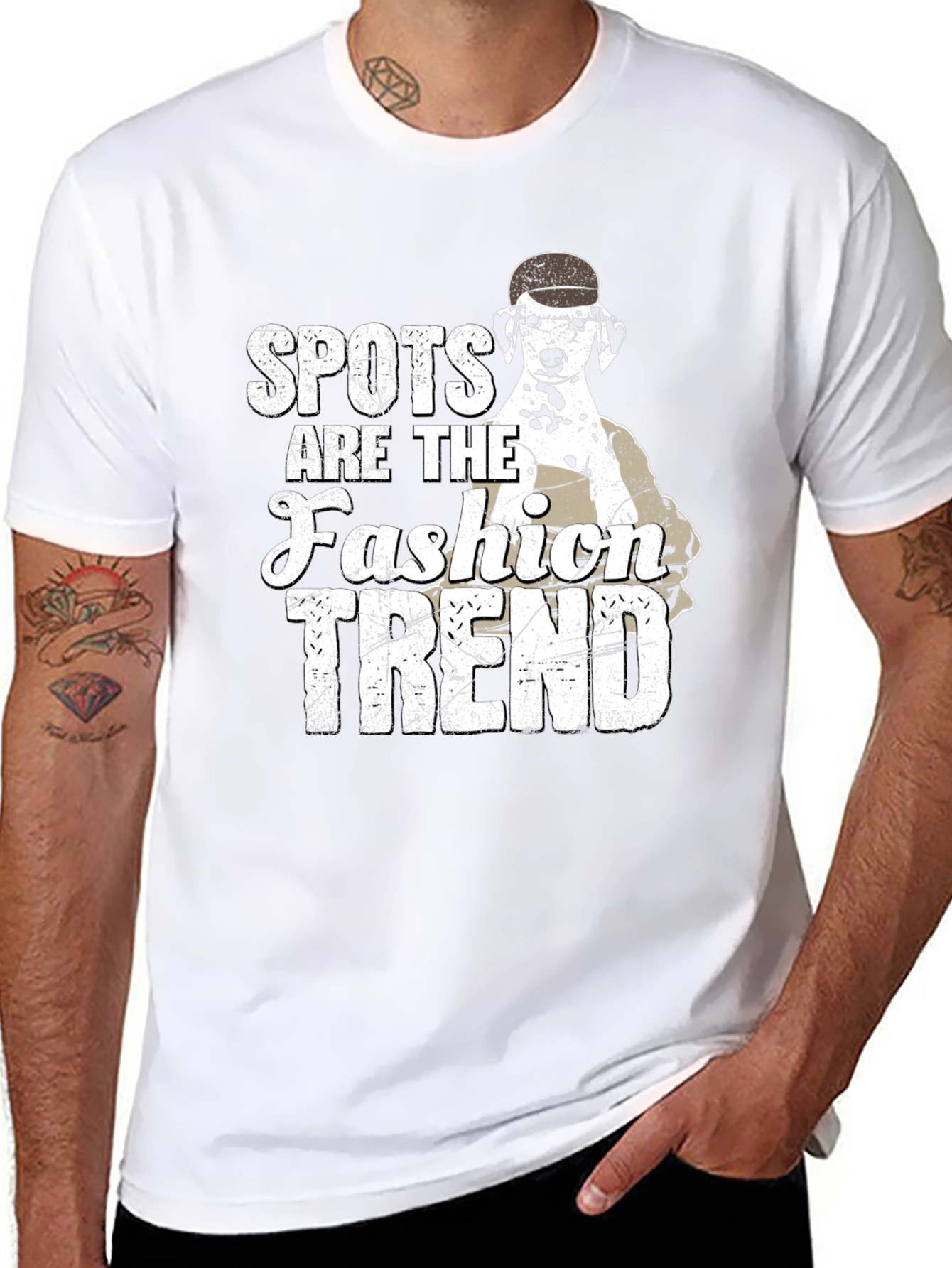 Spots are the Fashion Trend Graphic T-Shirt
