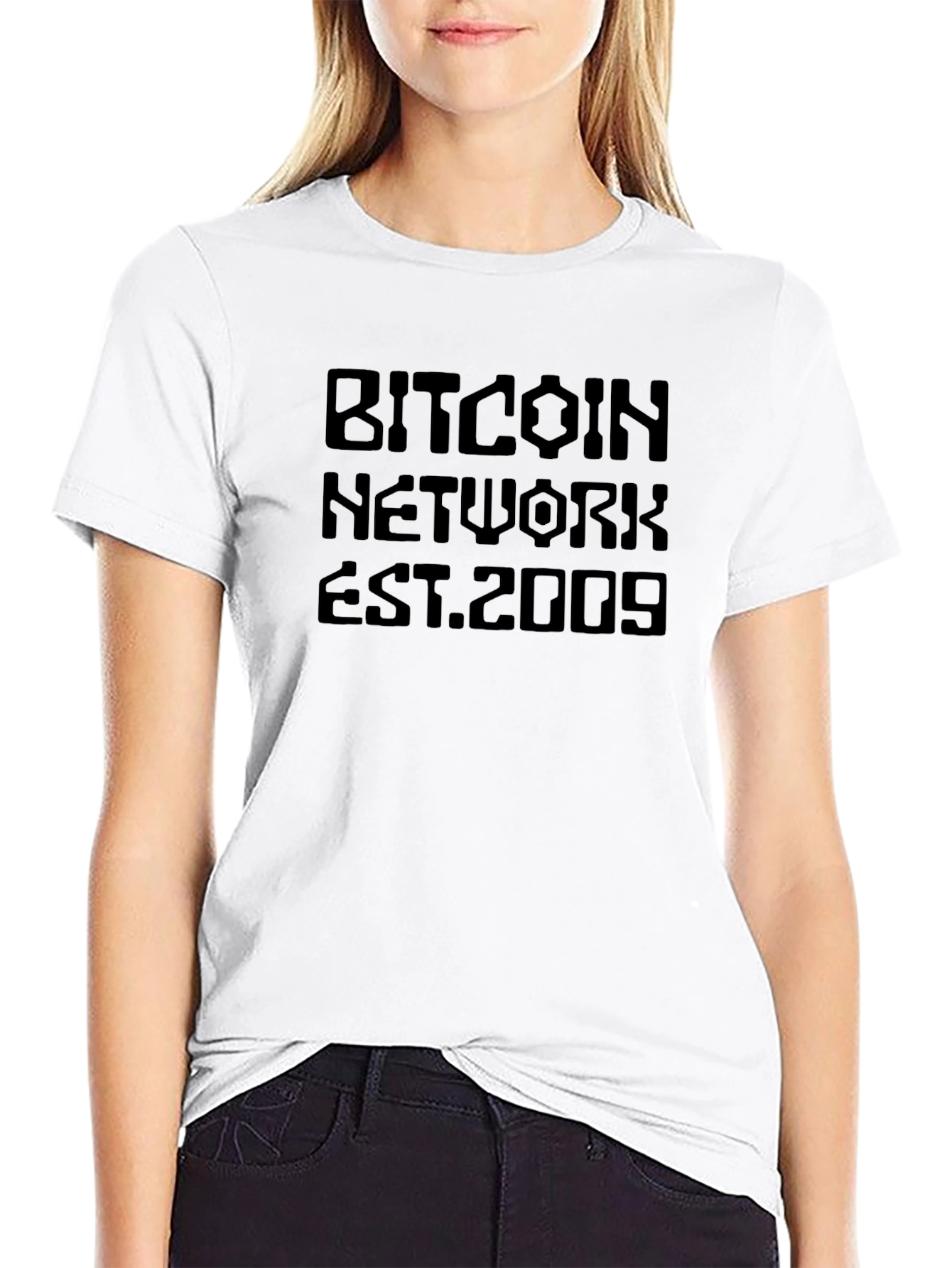 Bitcoin Network Est. 2009 Black T-Shirt