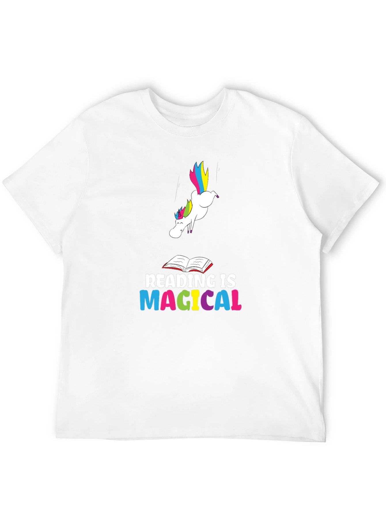 Reading Is Magical Unicorn T-Shirt