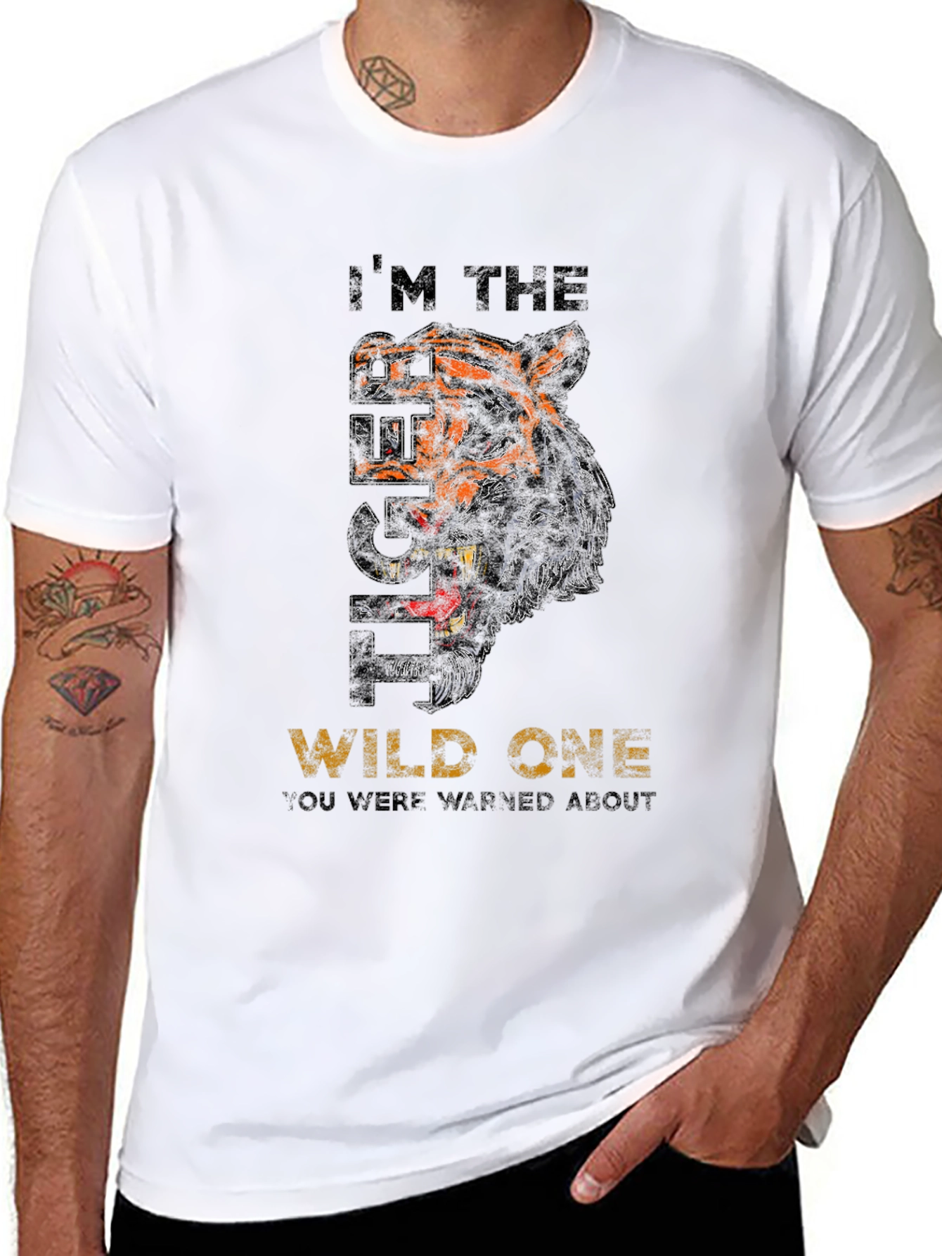 Im The Tiger Wild One Graphic T-Shirt
