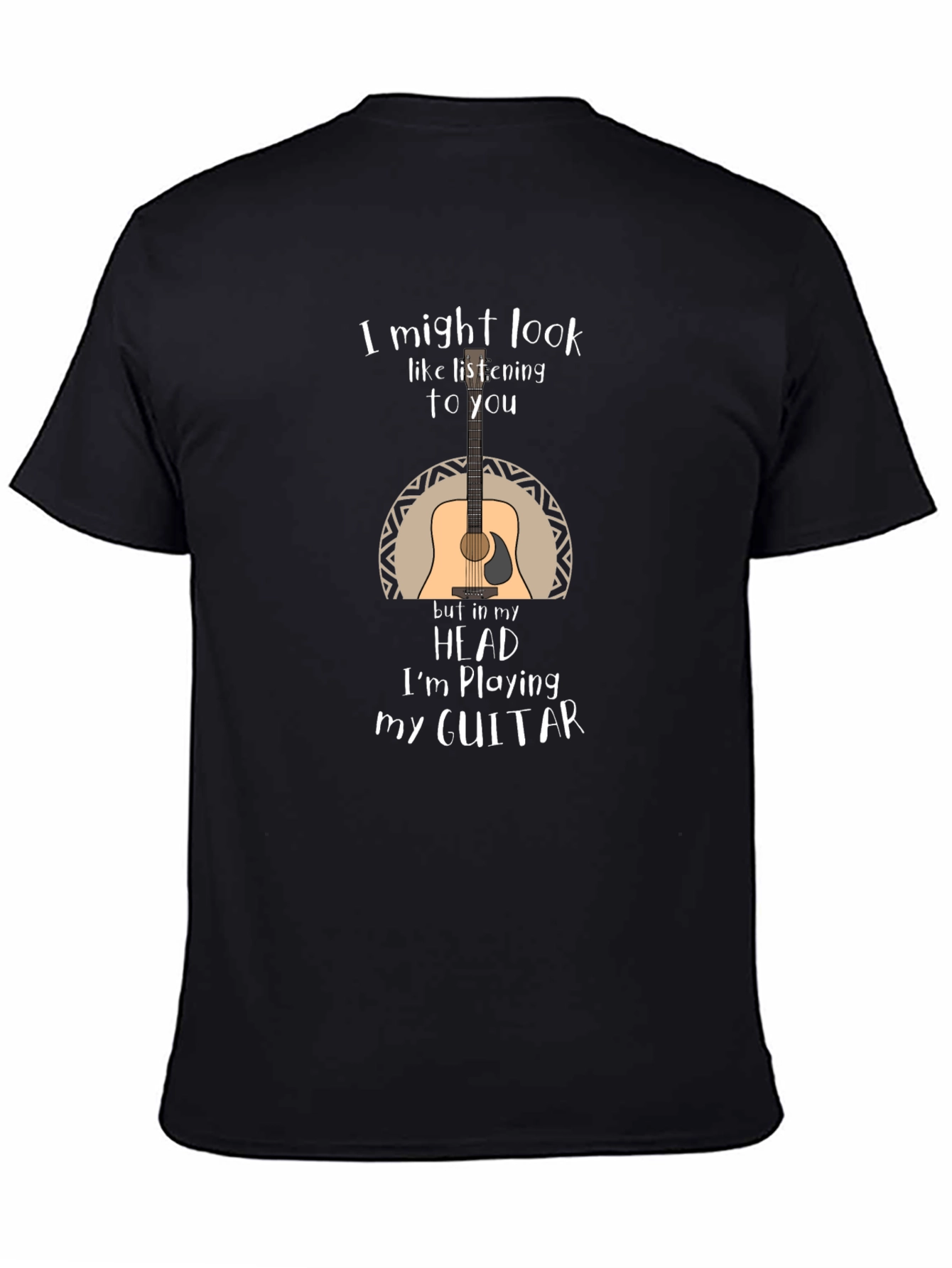 Guitar Player T-Shirt - Im Playing My Guitar