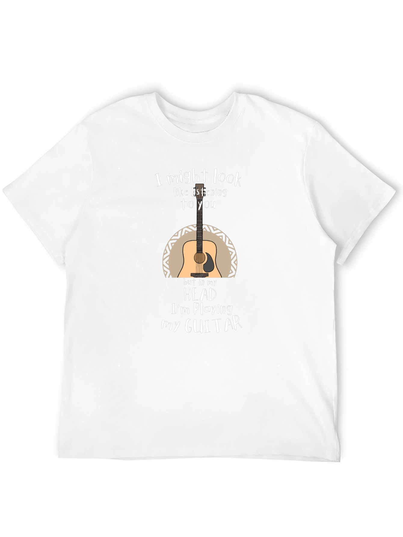 Guitar Player T-Shirt - Im Playing My Guitar