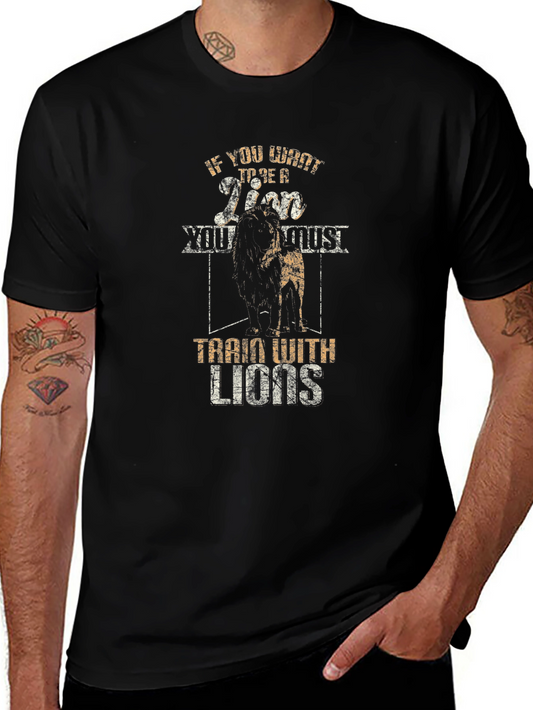 Train with Lions Graphic T-Shirt