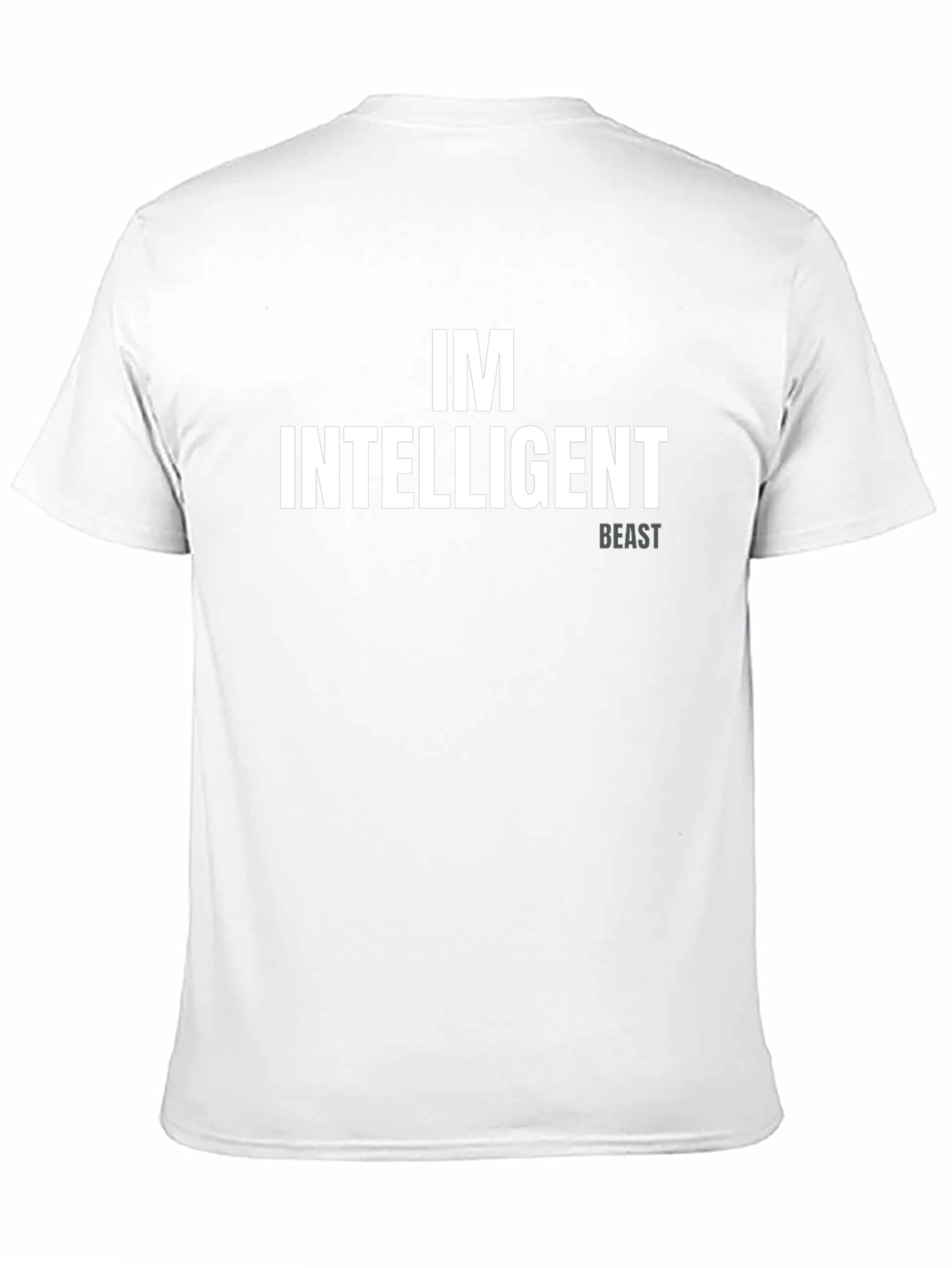 Intelligent Beast T-Shirt - Bold Statement Tee