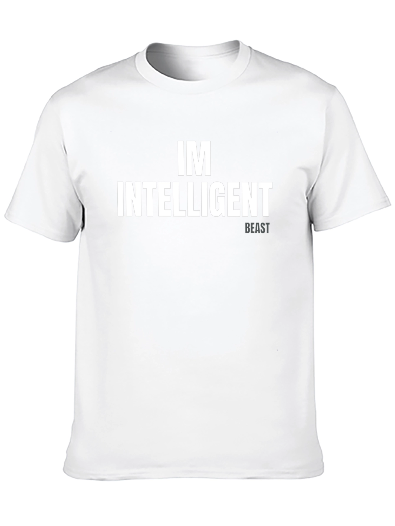 Intelligent Beast T-Shirt - Bold Statement Tee