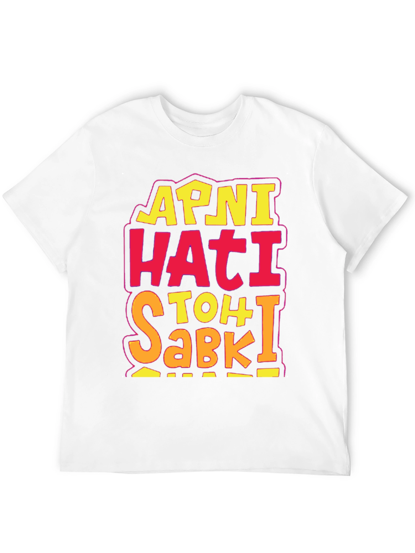 Apni Hati Toh Sabki Funny Graphic Tee