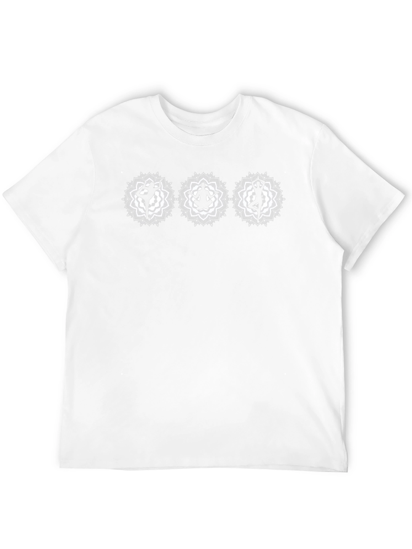 Yoga Mandala Graphic Tee - Meditative Comfort