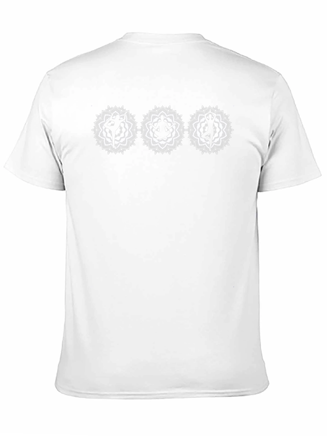 Yoga Mandala Graphic Tee - Meditative Comfort