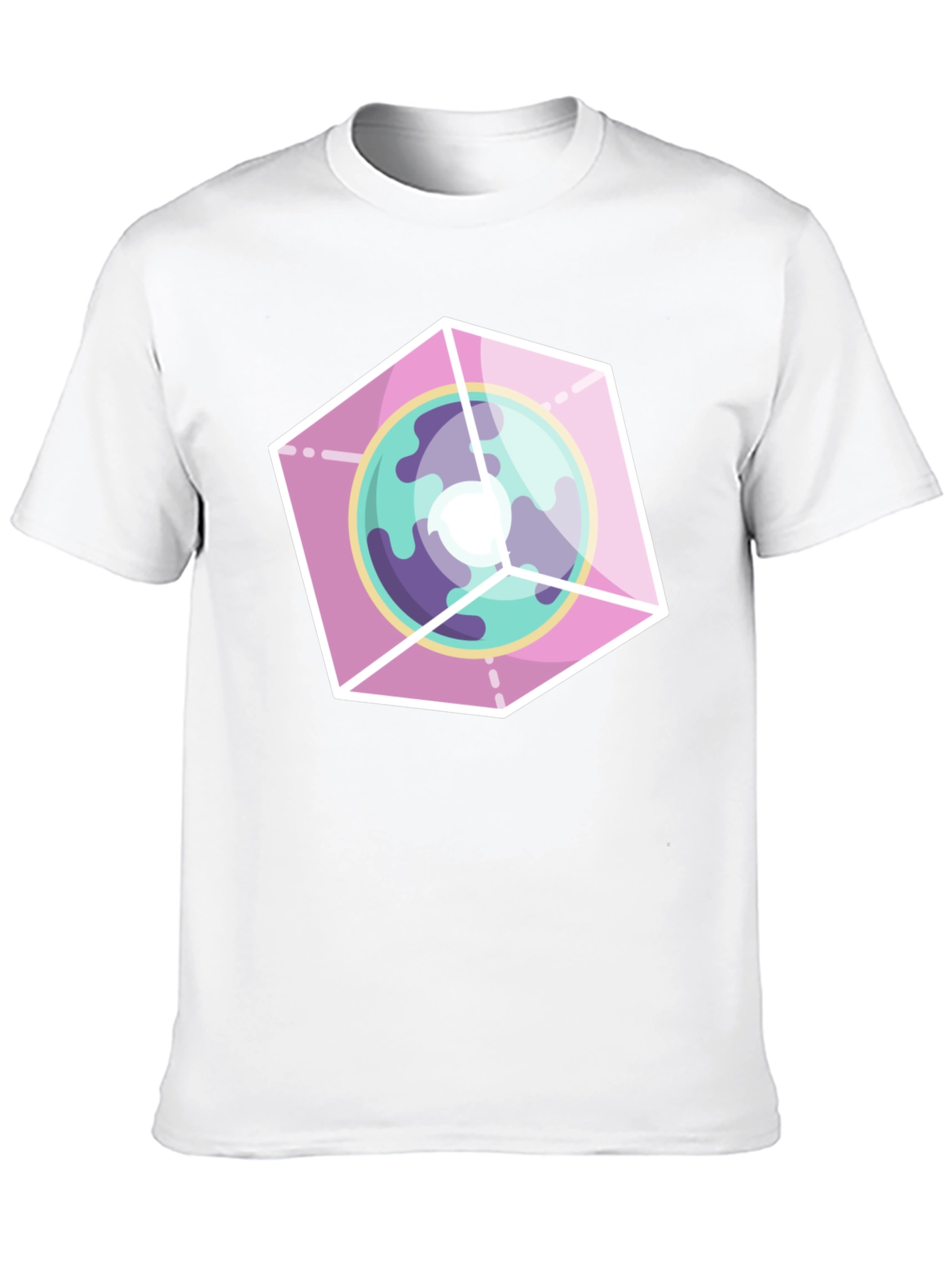 Geometric Planet Graphic Tee