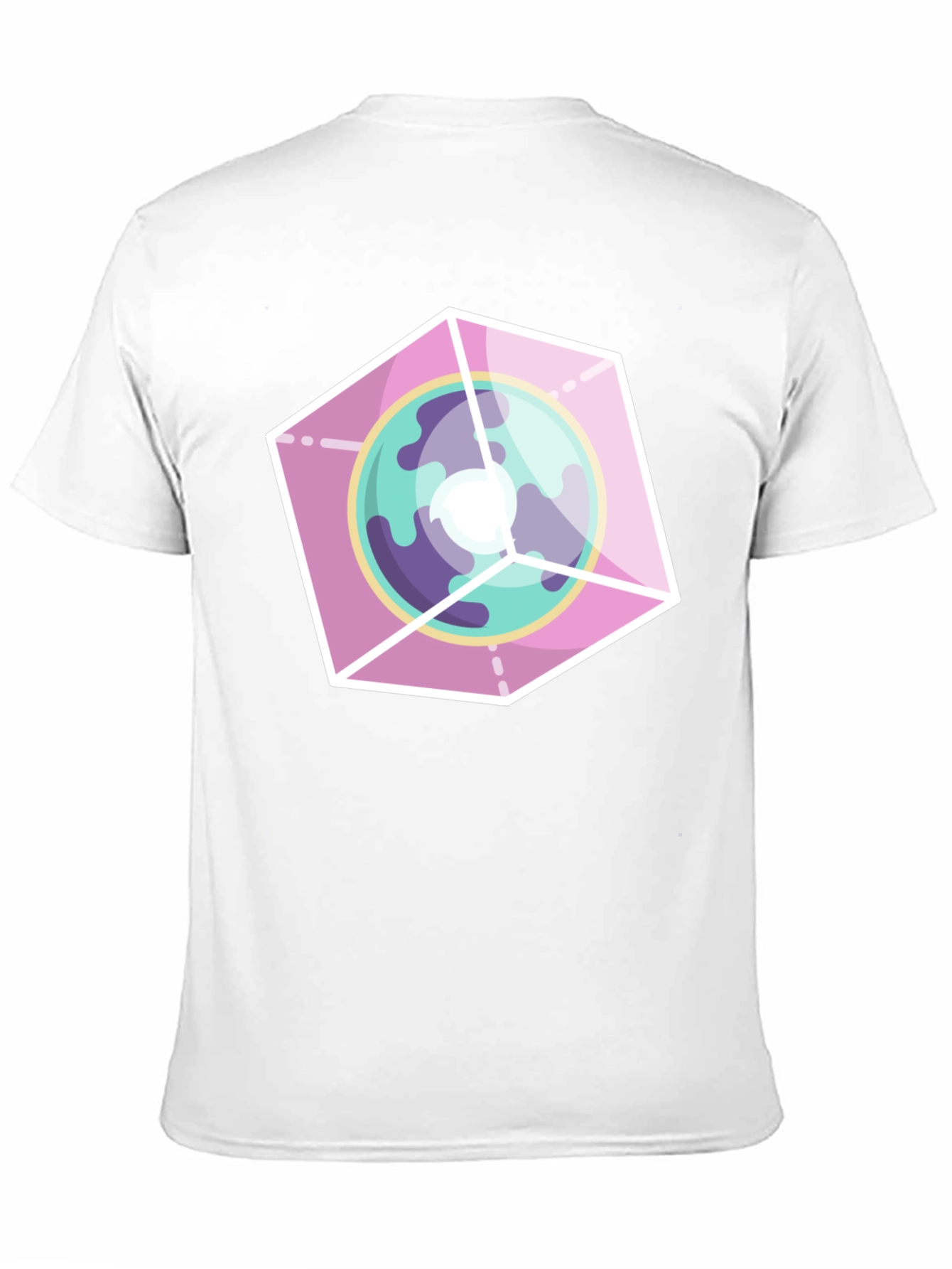 Geometric Planet Graphic Tee