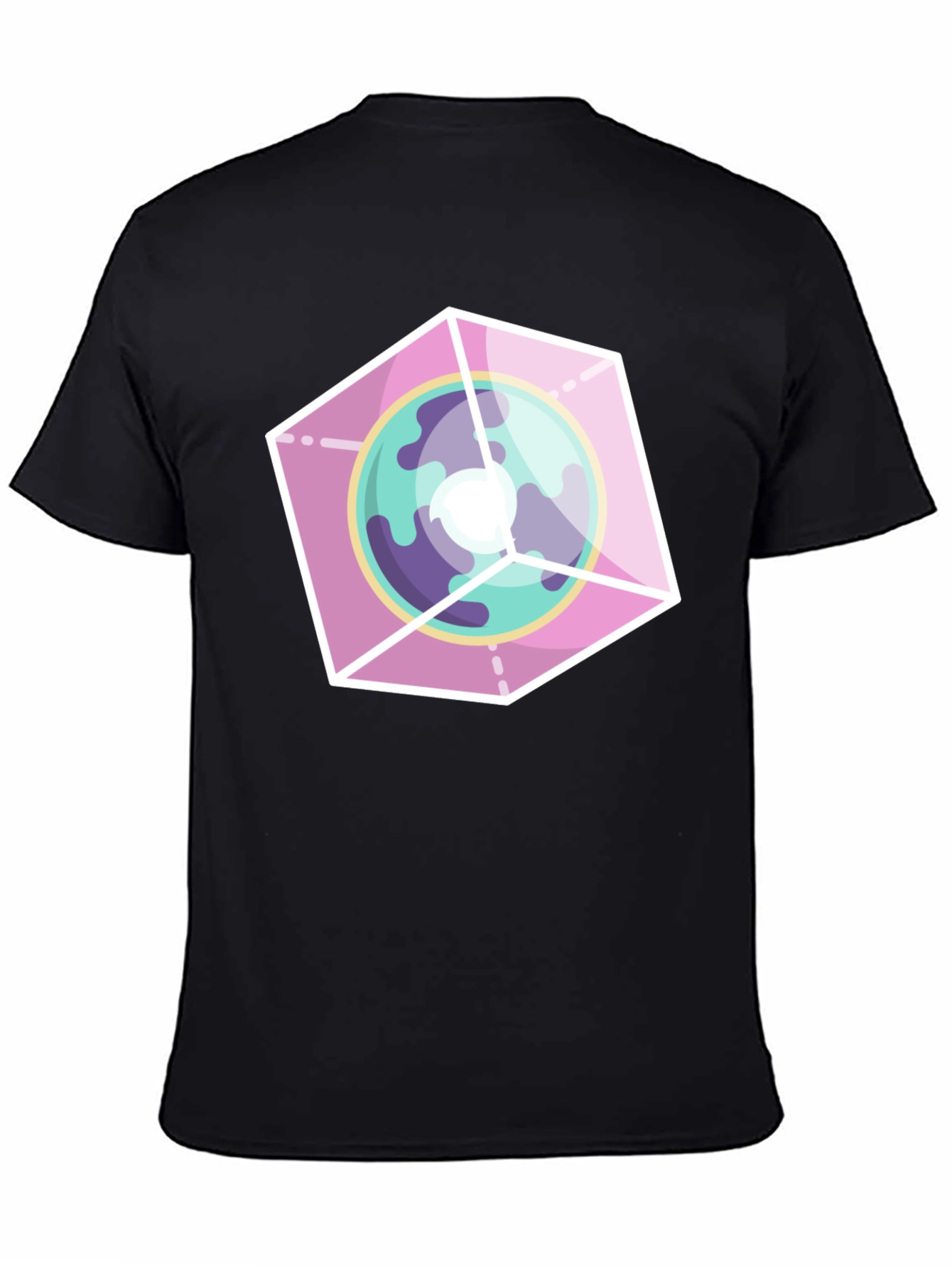 Geometric Planet Graphic Tee