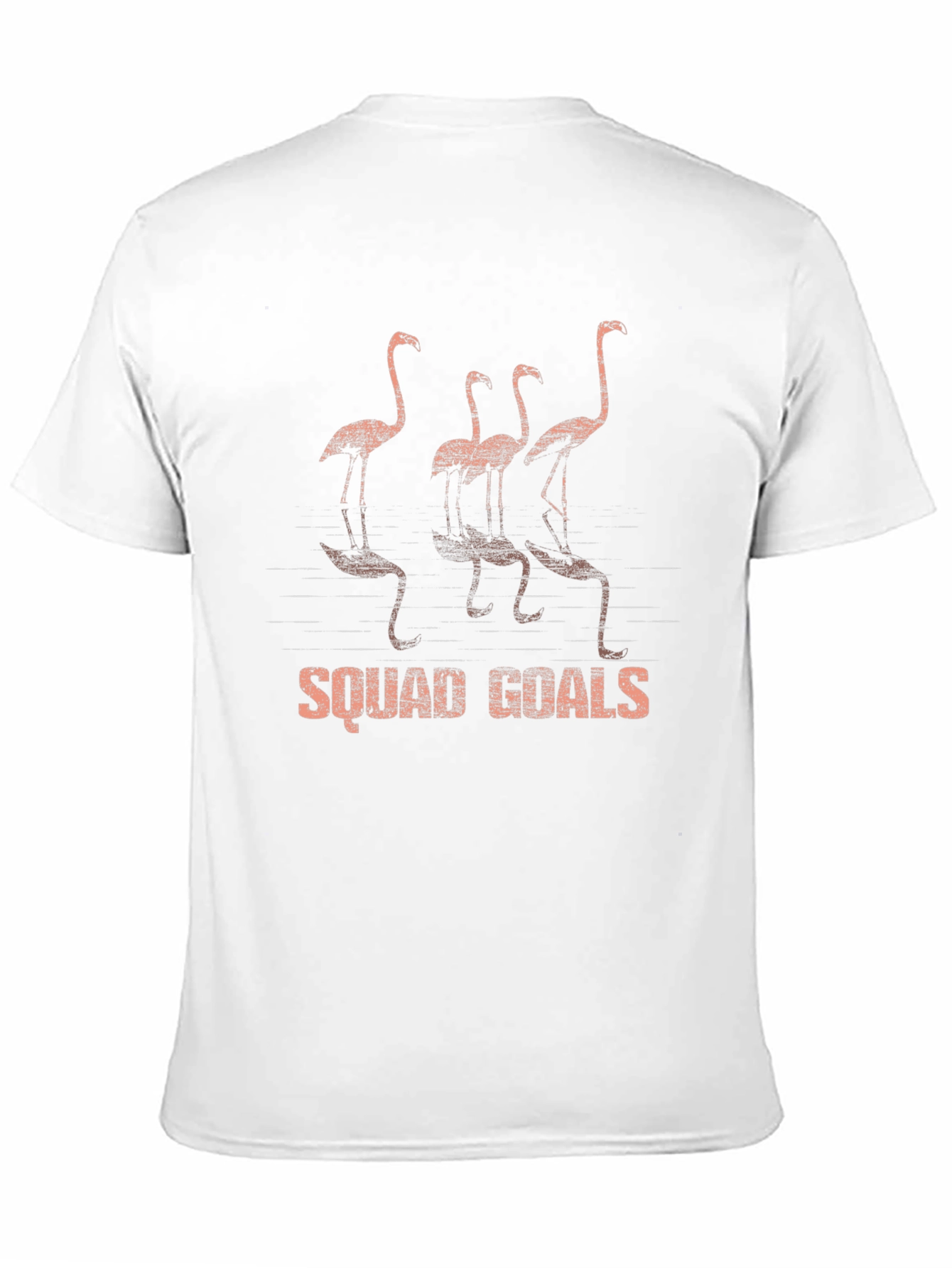Squad Goals Flamingo Graphic T-Shirt