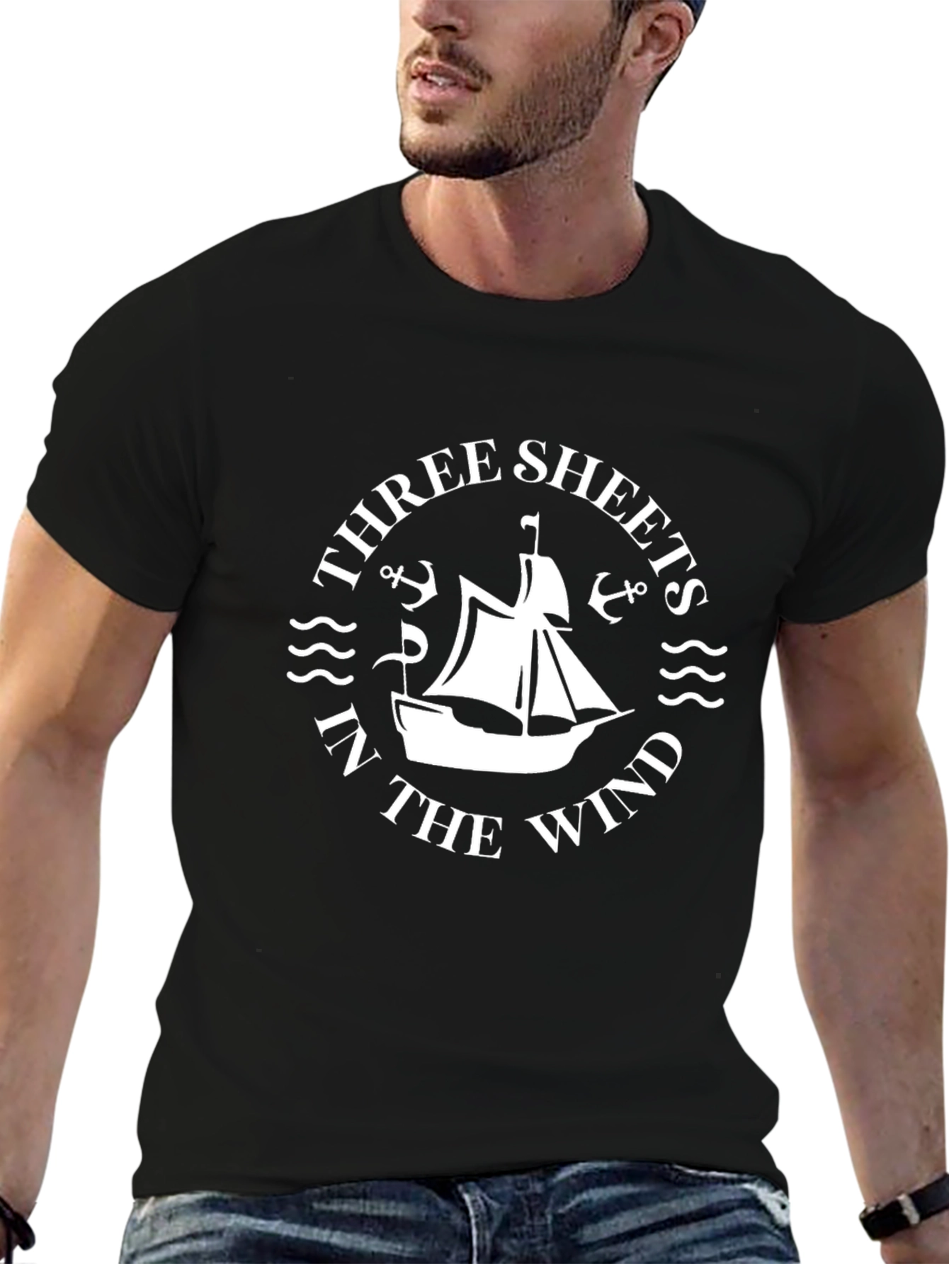 Three Sheets in the Wind Graphic T-Shirt