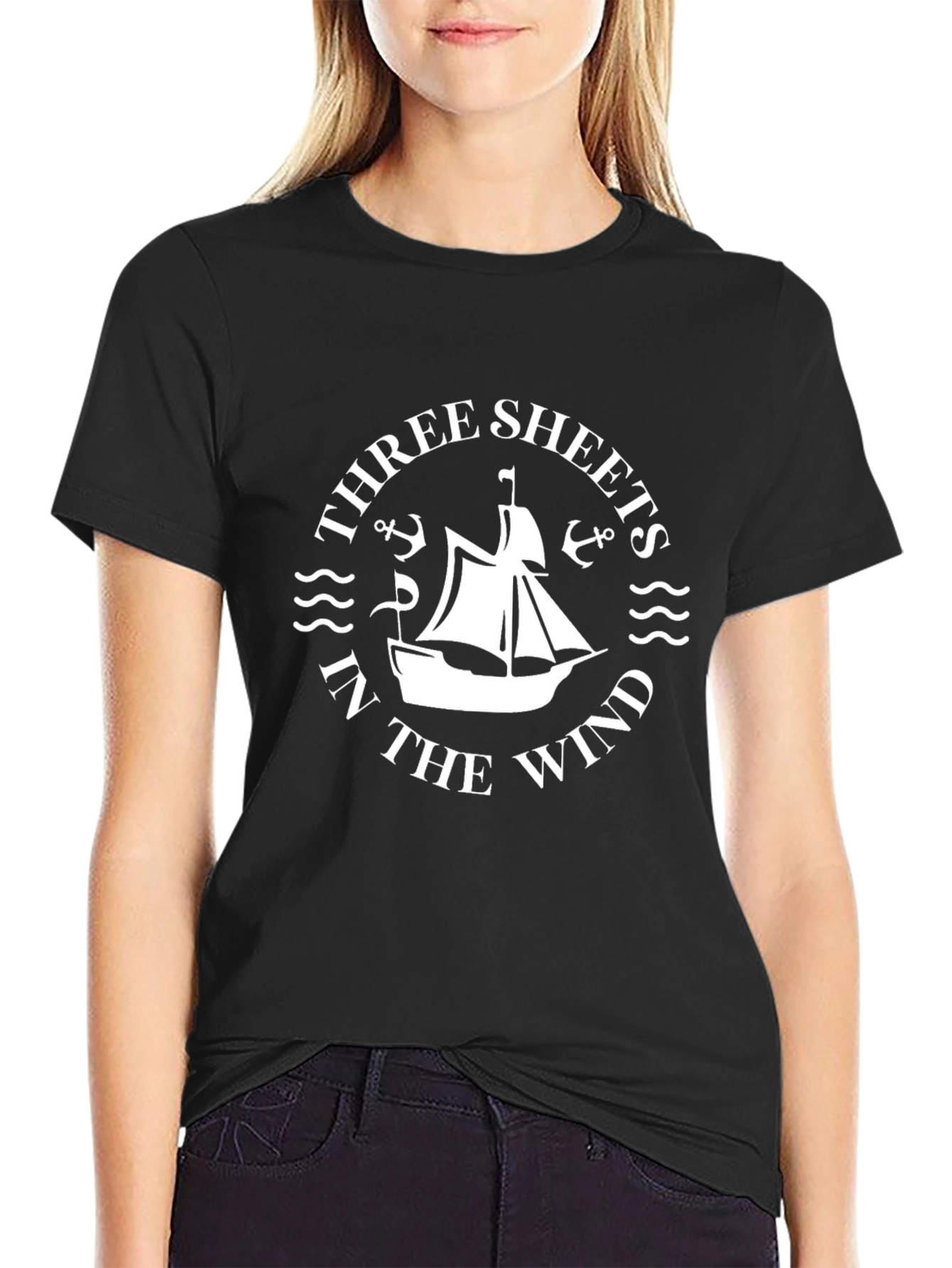 Three Sheets in the Wind Graphic T-Shirt