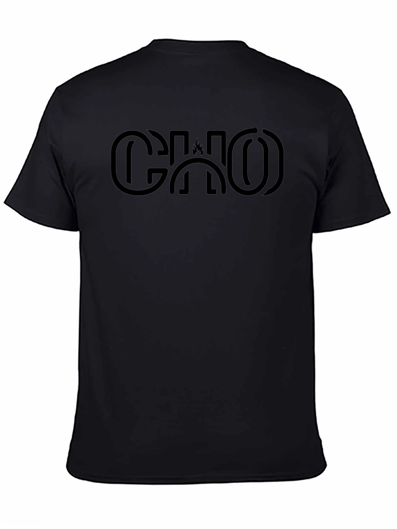 CHO Graphic Black T-Shirt