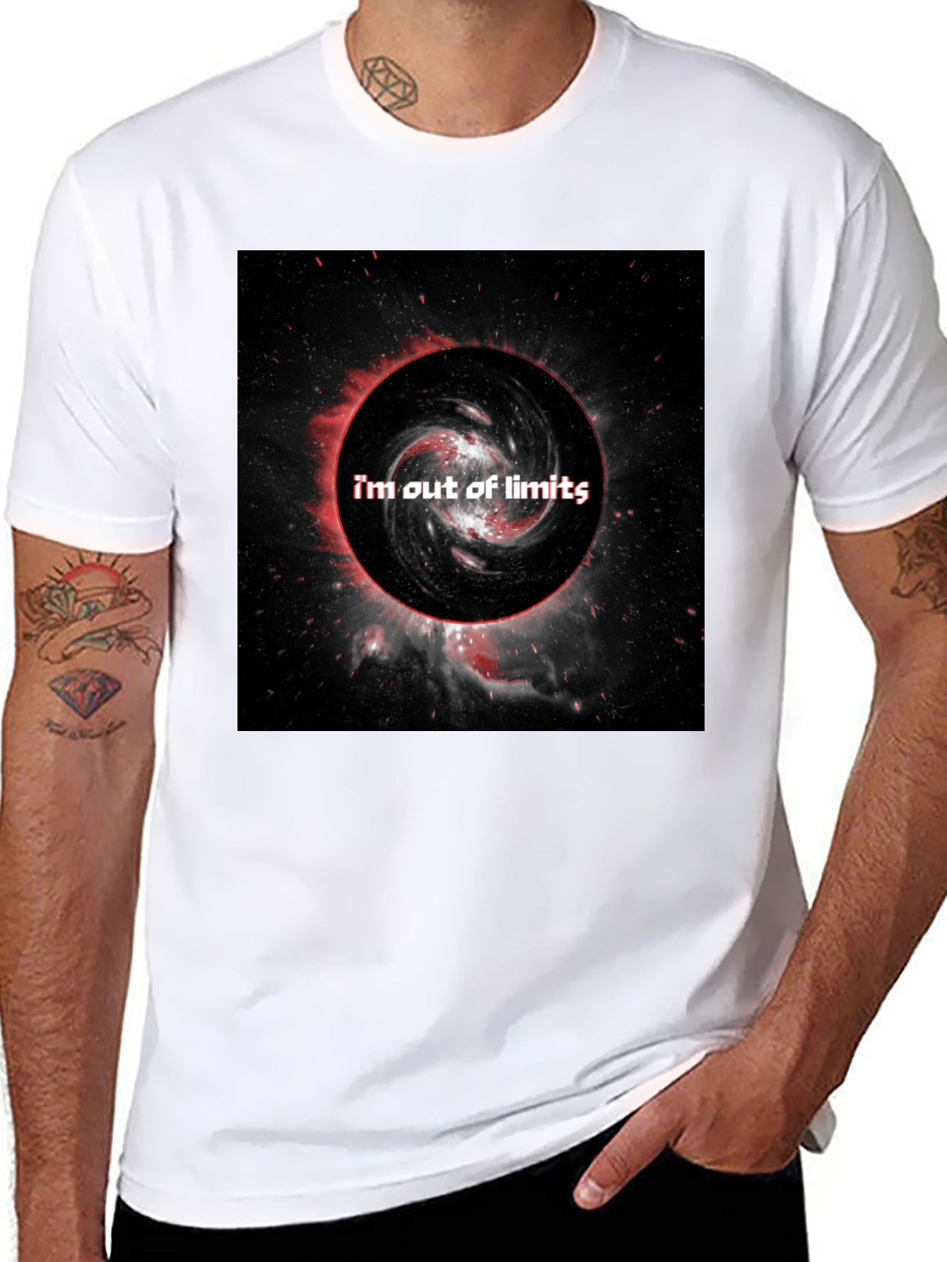 Out of Limits Graphic T-Shirt - Bold Design