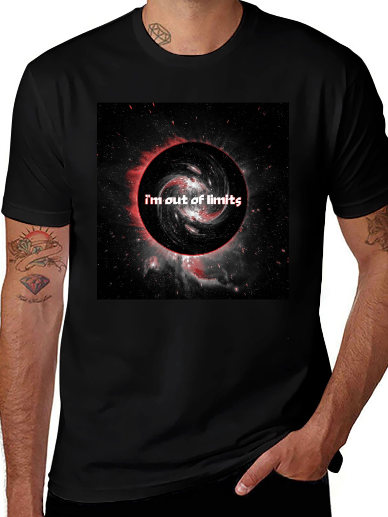 Out of Limits Graphic T-Shirt - Bold Design