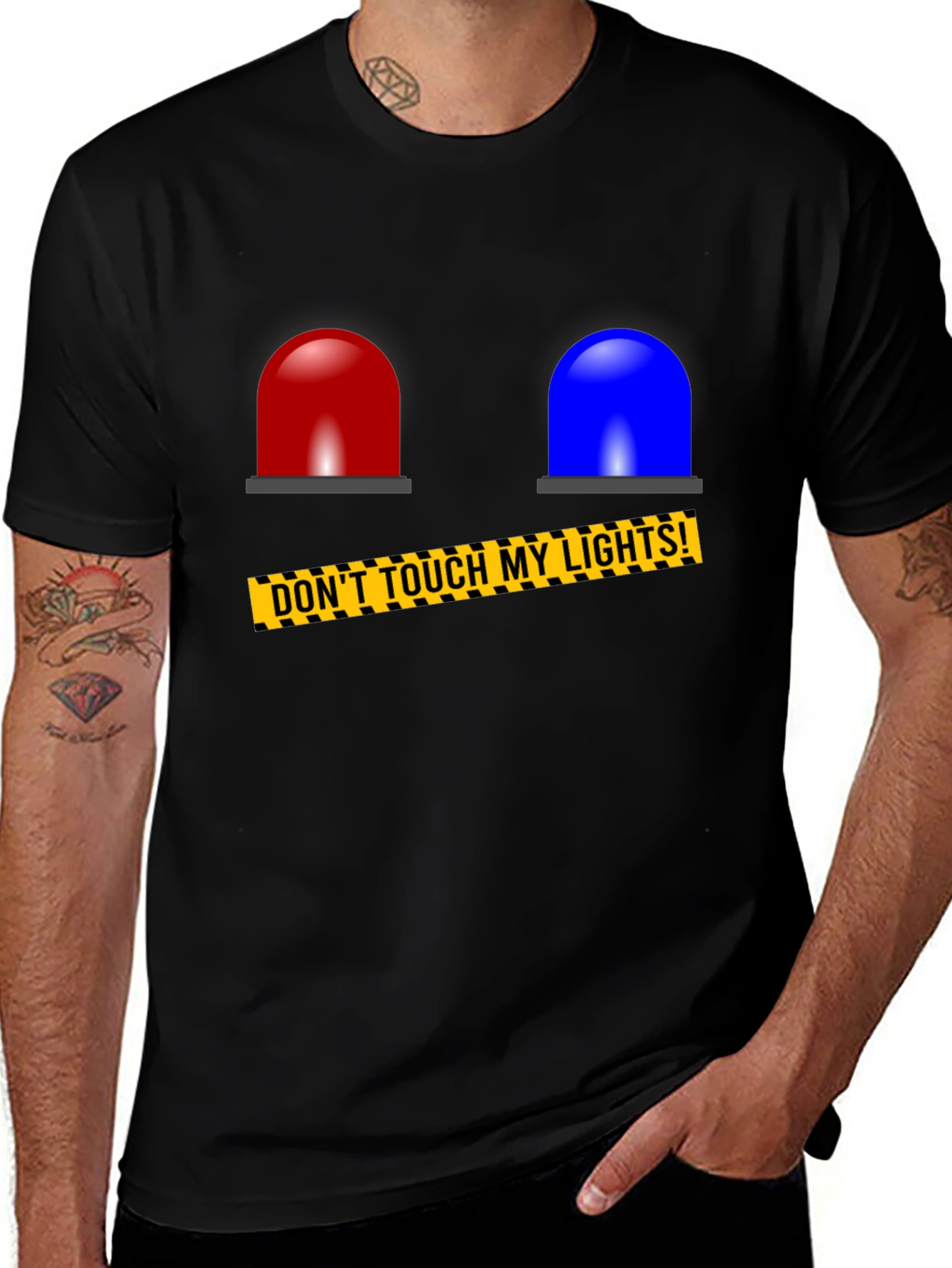 Dont Touch My Lights! Graphic Tee