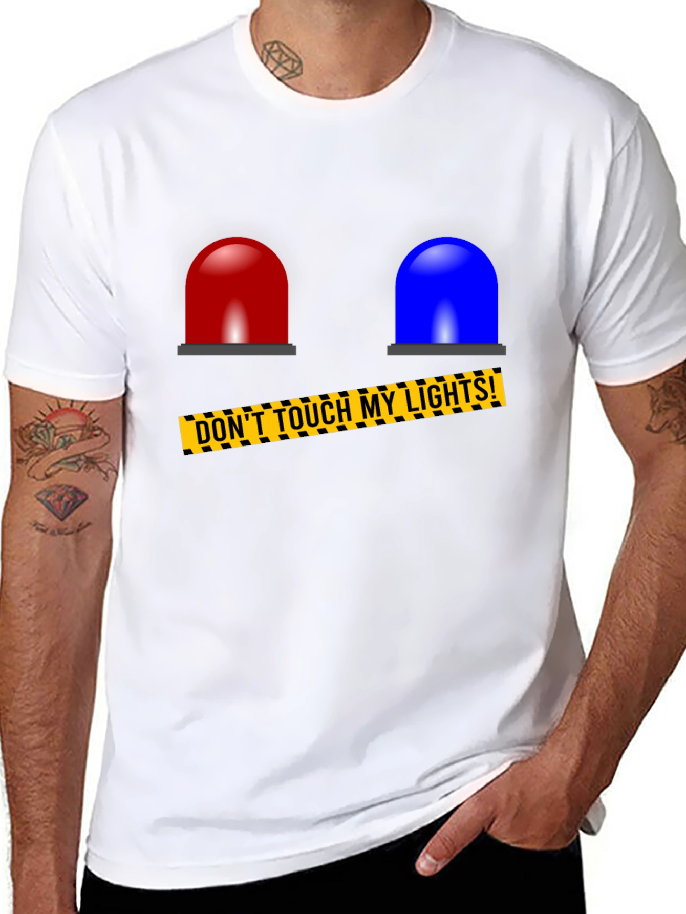 Dont Touch My Lights! Graphic Tee
