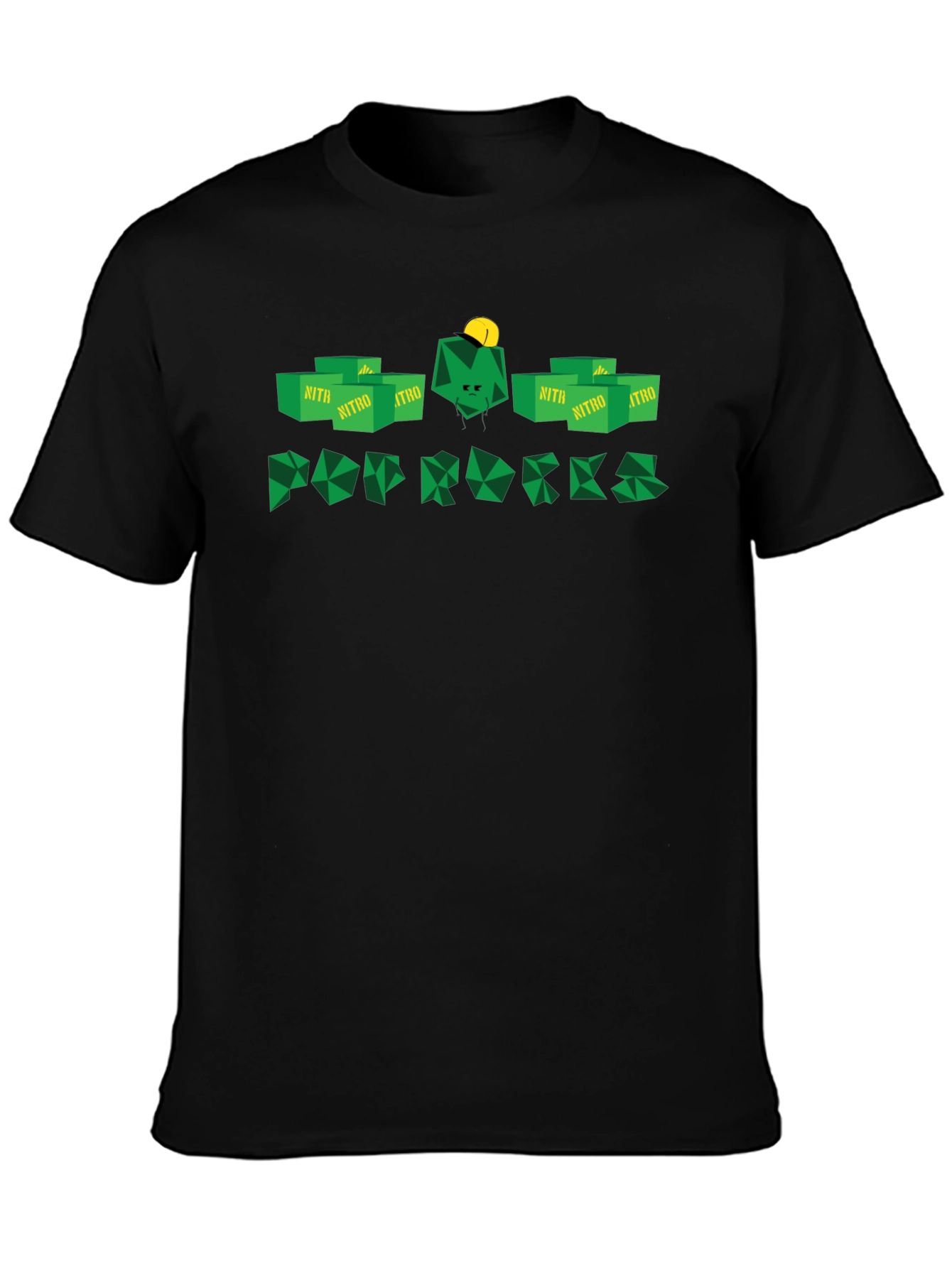Pop Rocks Graphic Tee - Retro Candy Shirt