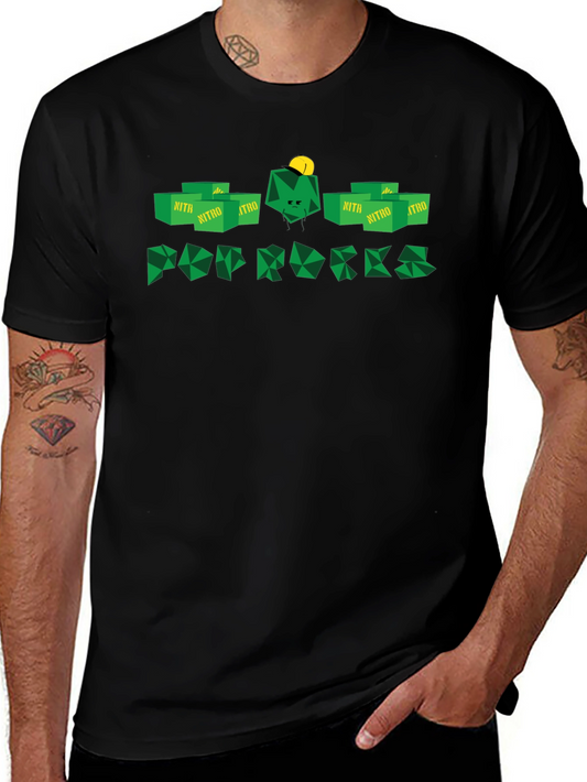 Pop Rocks Graphic Tee - Retro Candy Shirt