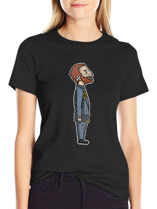 Vincent Van Gogh Cartoon T-Shirt