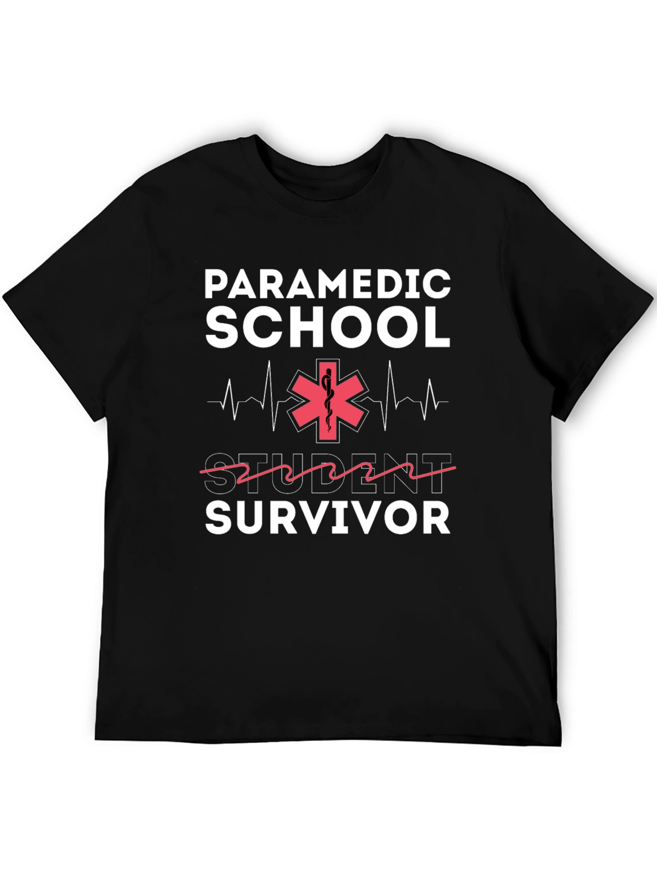 Paramedic School Survivor Graphic Tee