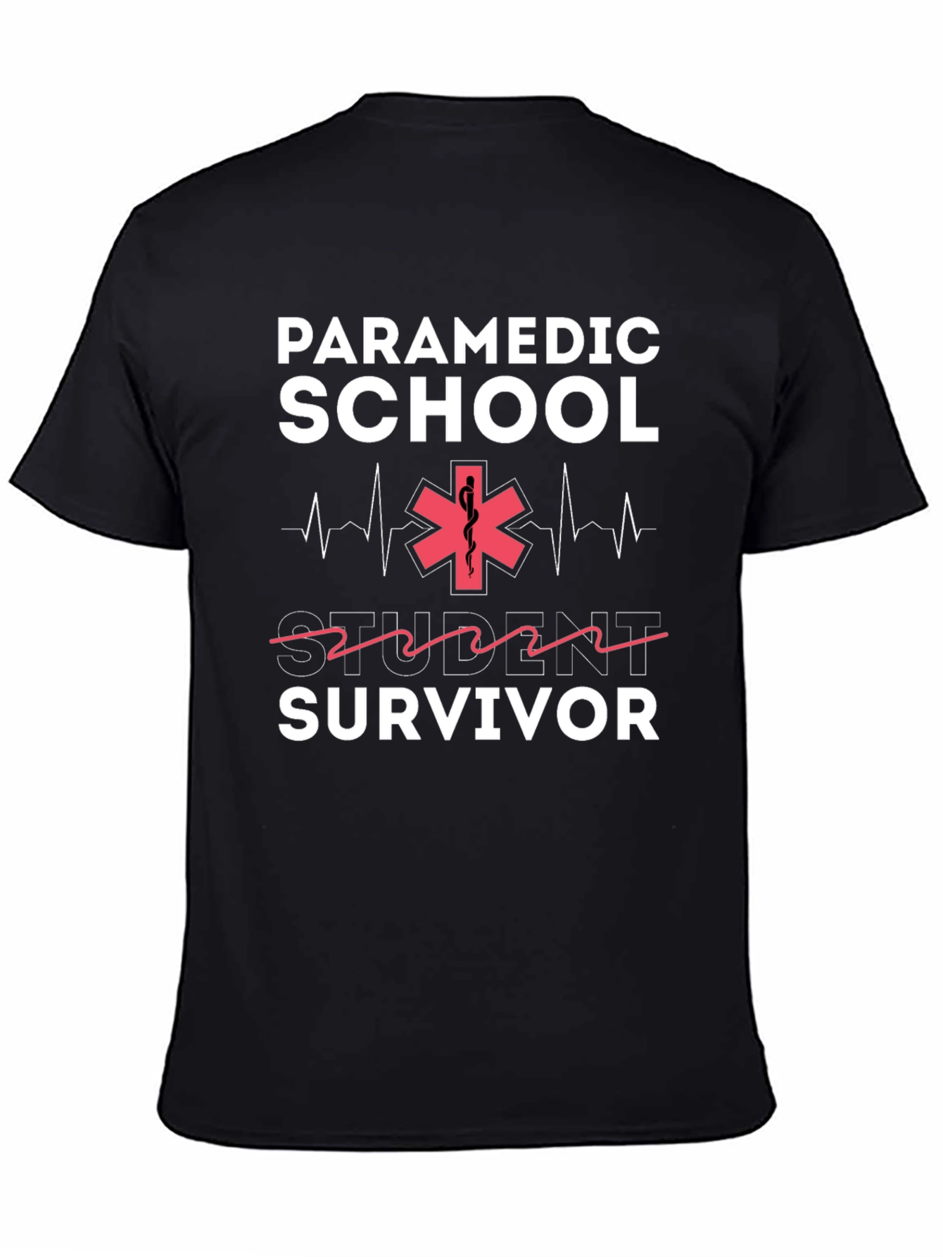 Paramedic School Survivor Graphic Tee