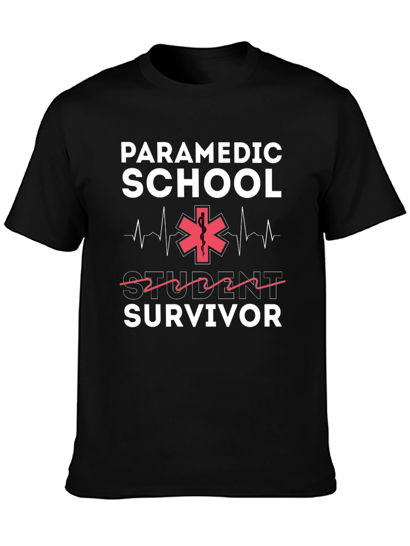 Paramedic School Survivor Graphic Tee