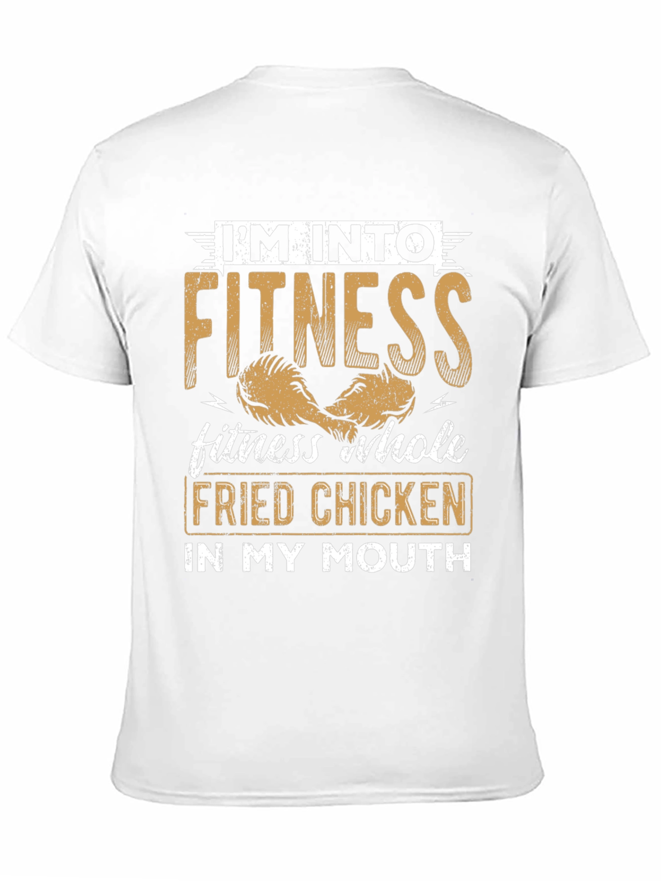 Fitness Fried Chicken Graphic Tee