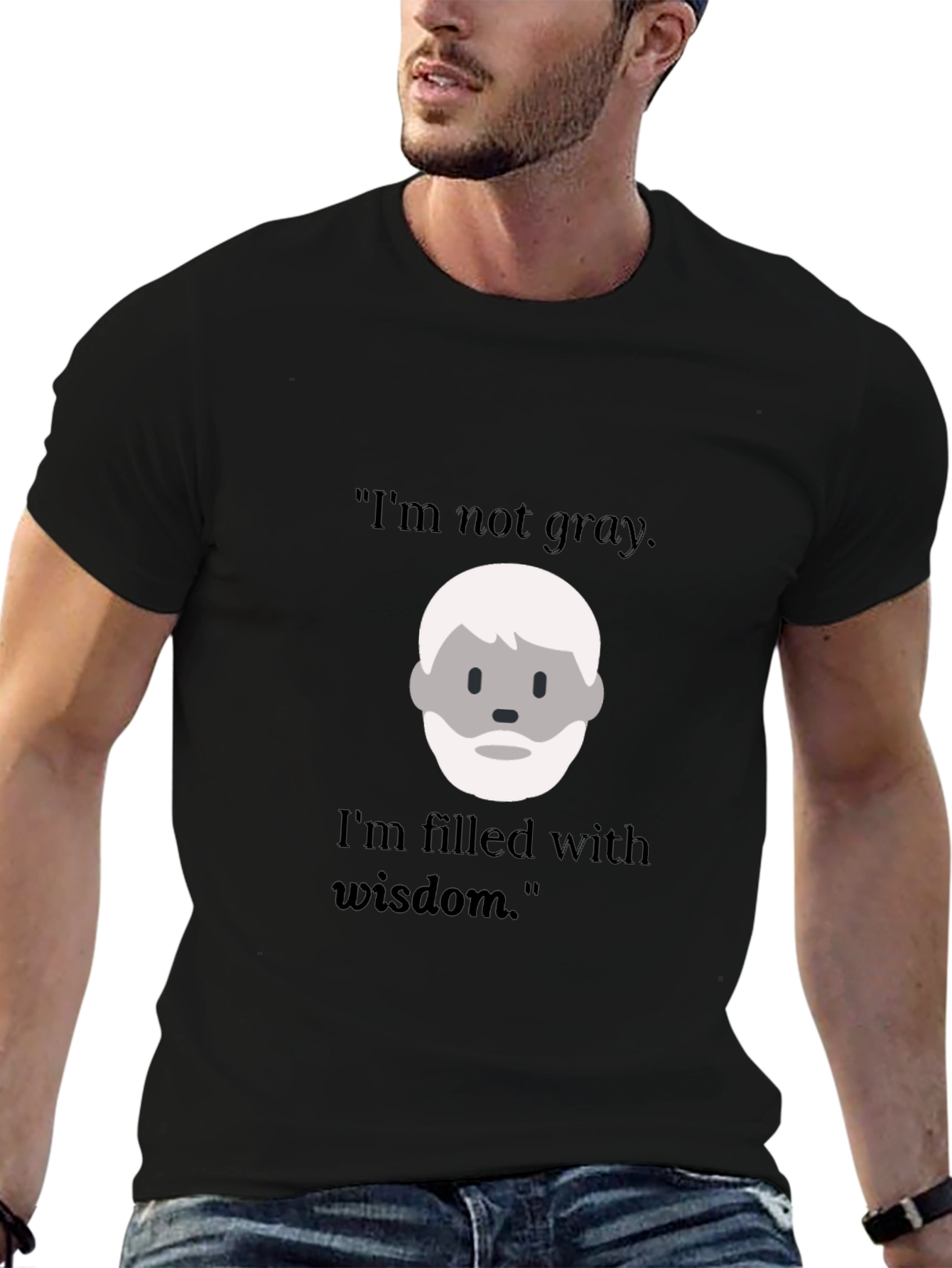 Wisdom Filled Mens Graphic Tee