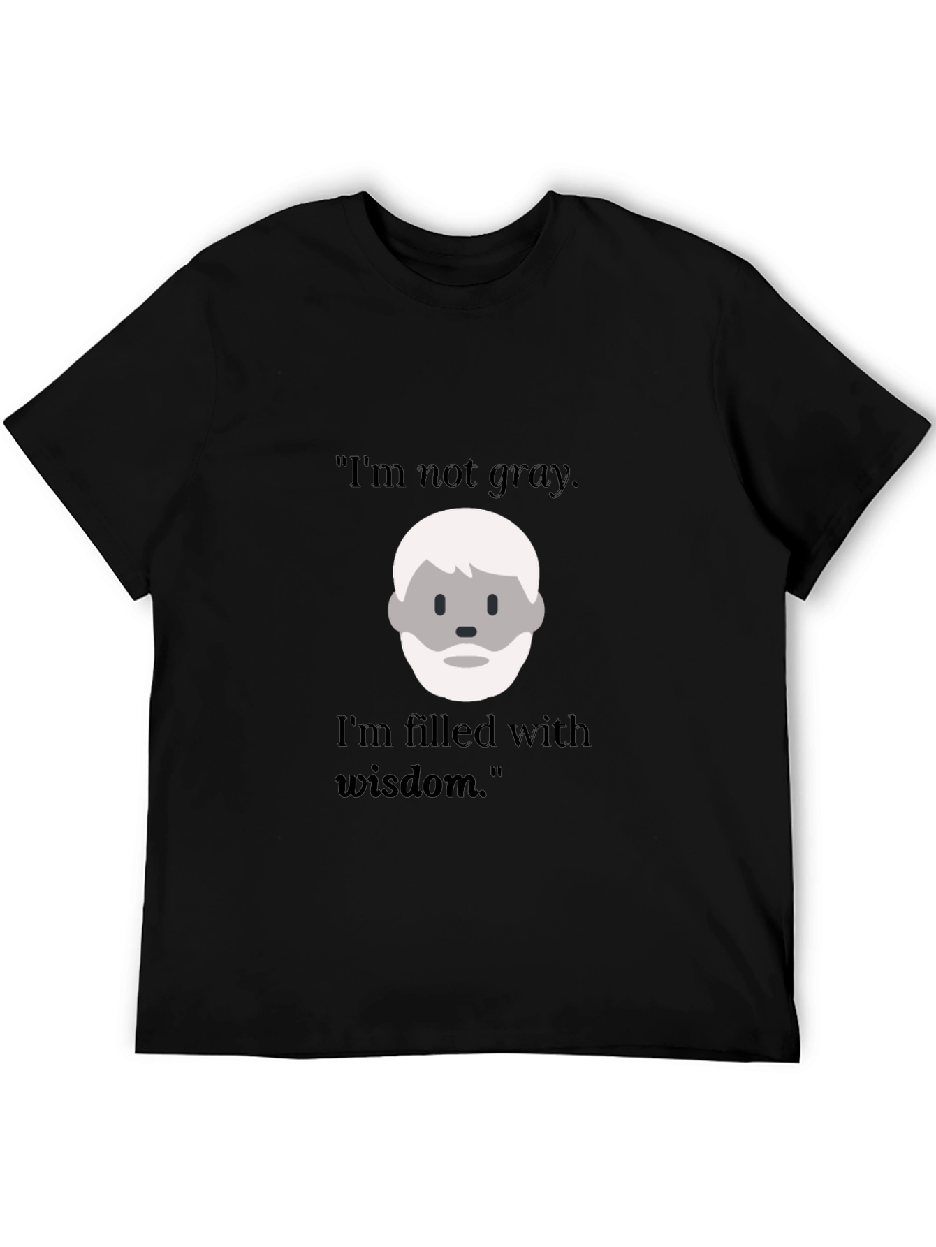 Wisdom Filled Mens Graphic Tee