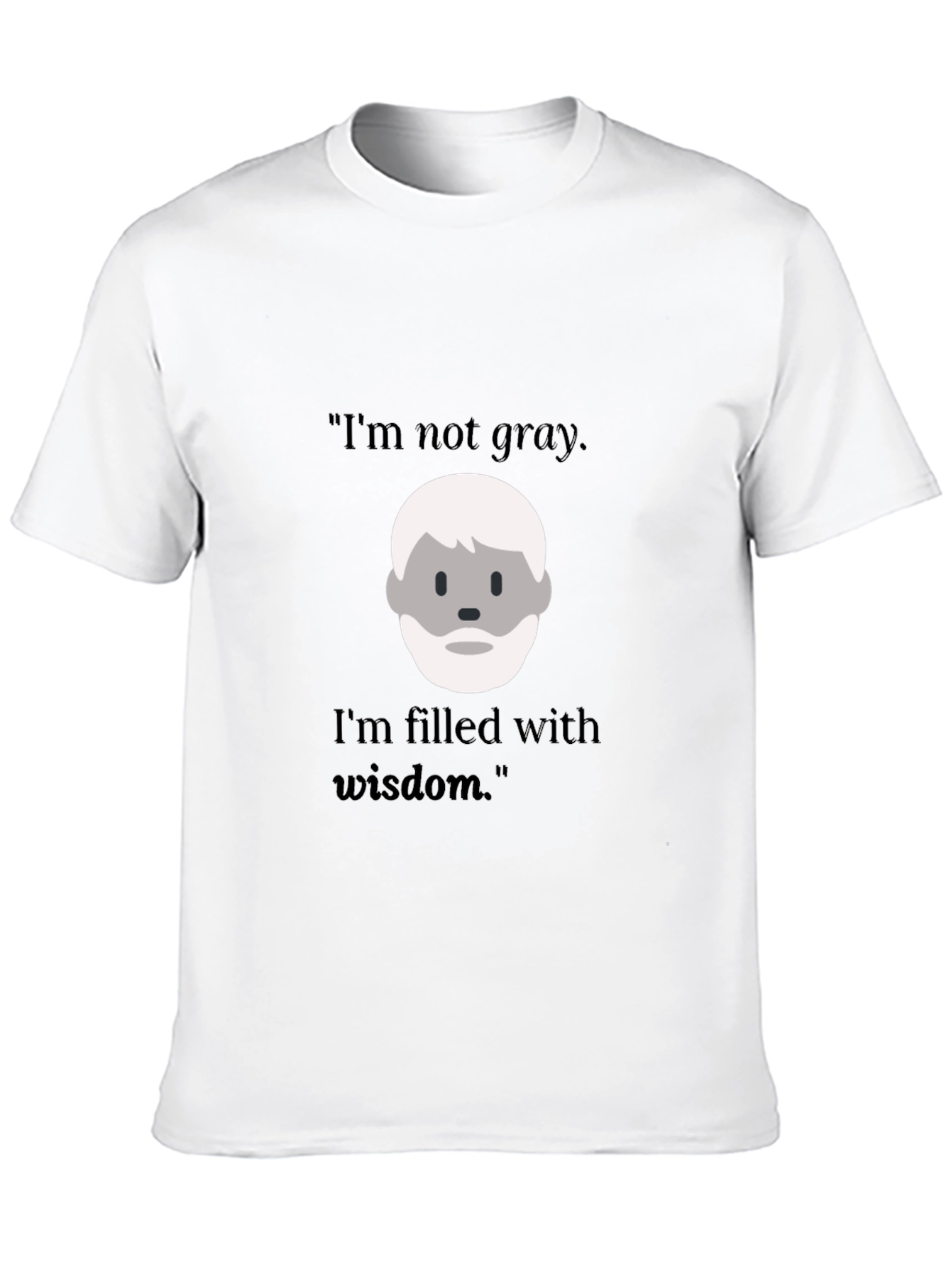 Wisdom Filled Mens Graphic Tee