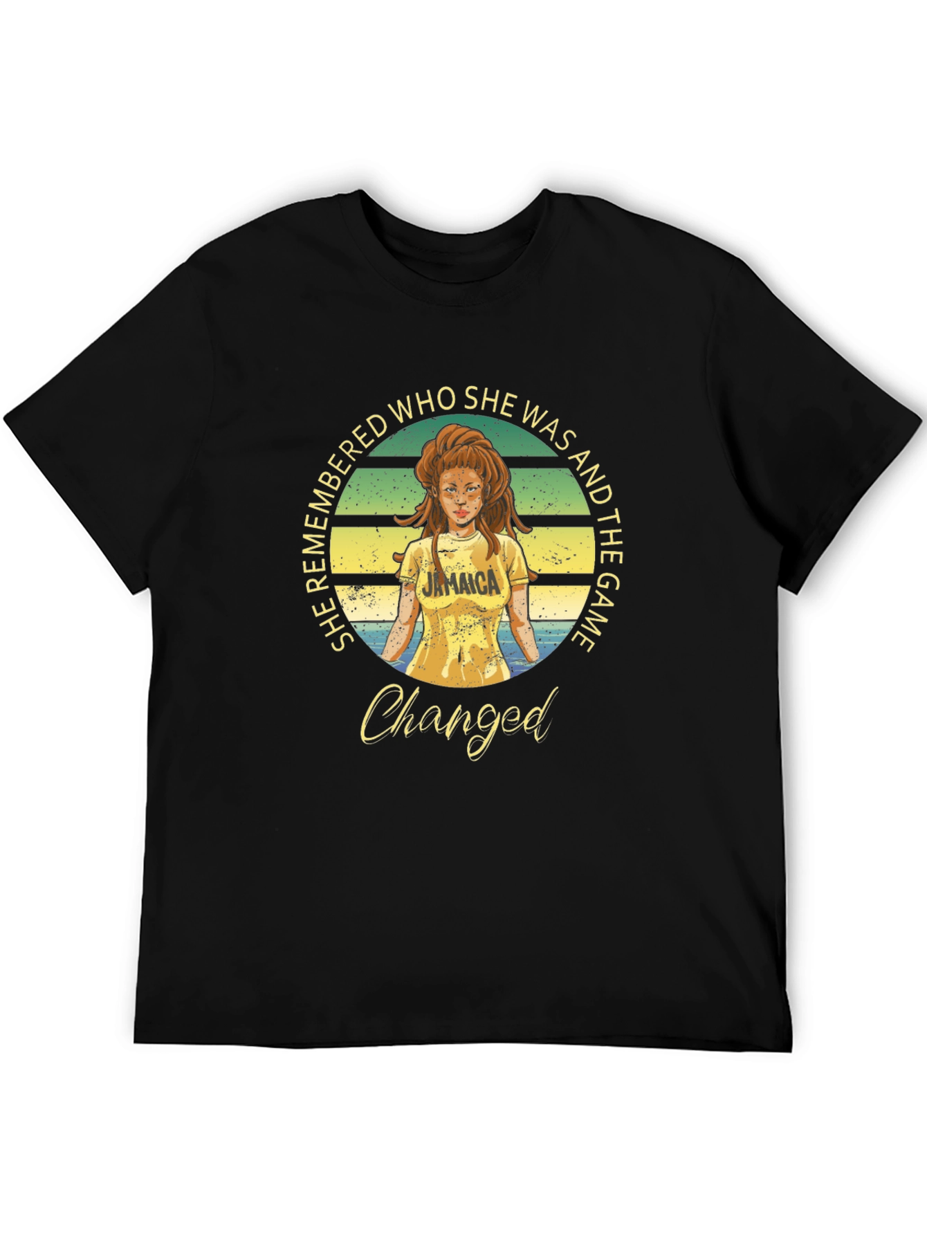 She Remembered Jamaica T-Shirt