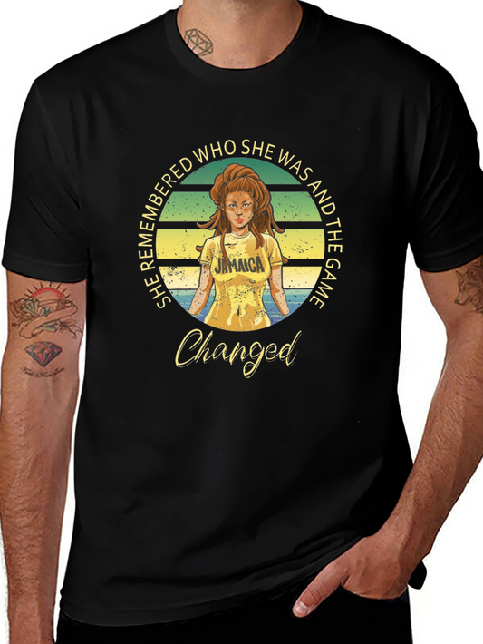 She Remembered Jamaica T-Shirt